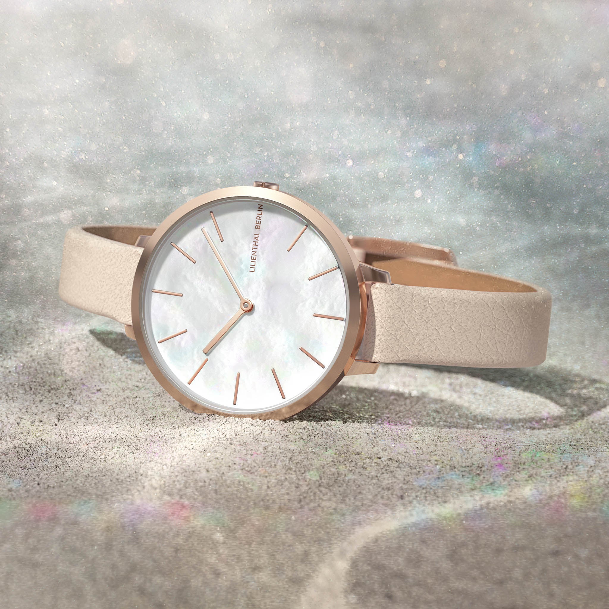 lilienthal-berlin-rosalux-damenuhr-rose-pearl-white-30-mm image 2