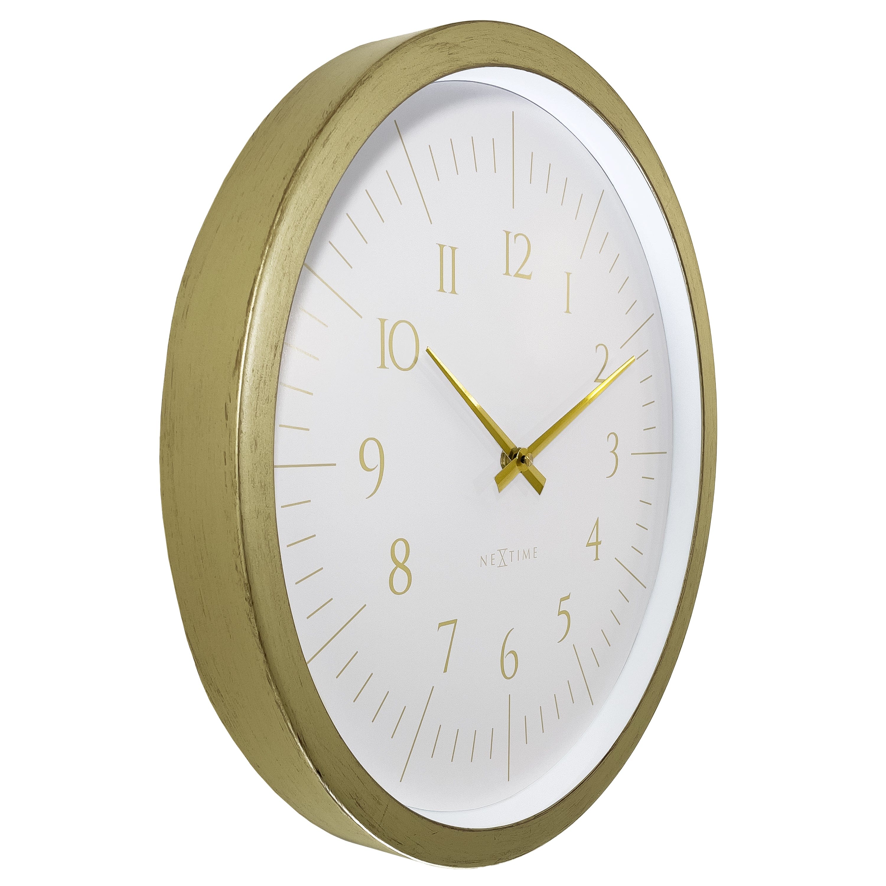 nextime-galaxy-wanduhr-40-cm-kunststoff-schwarz-wei-silent image 2