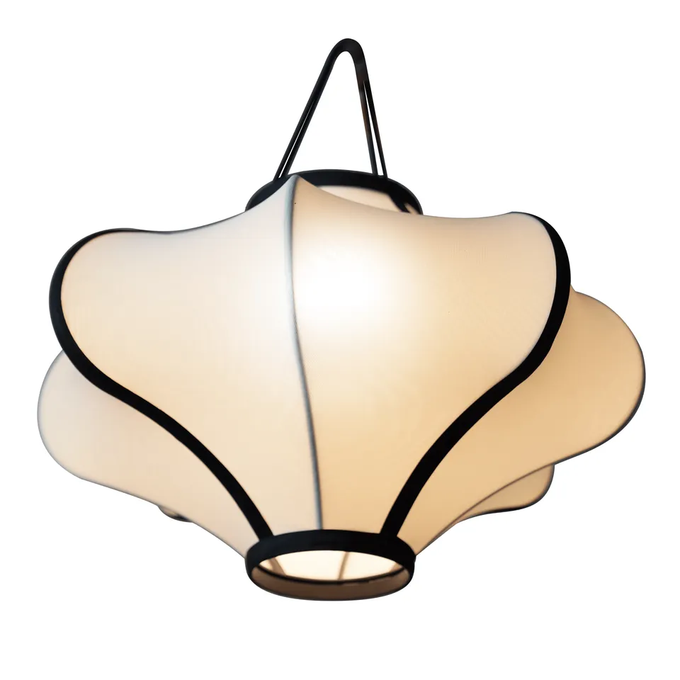 nextime-lumi-laternen-lampenschirm-40-cm-creme-textil image 1