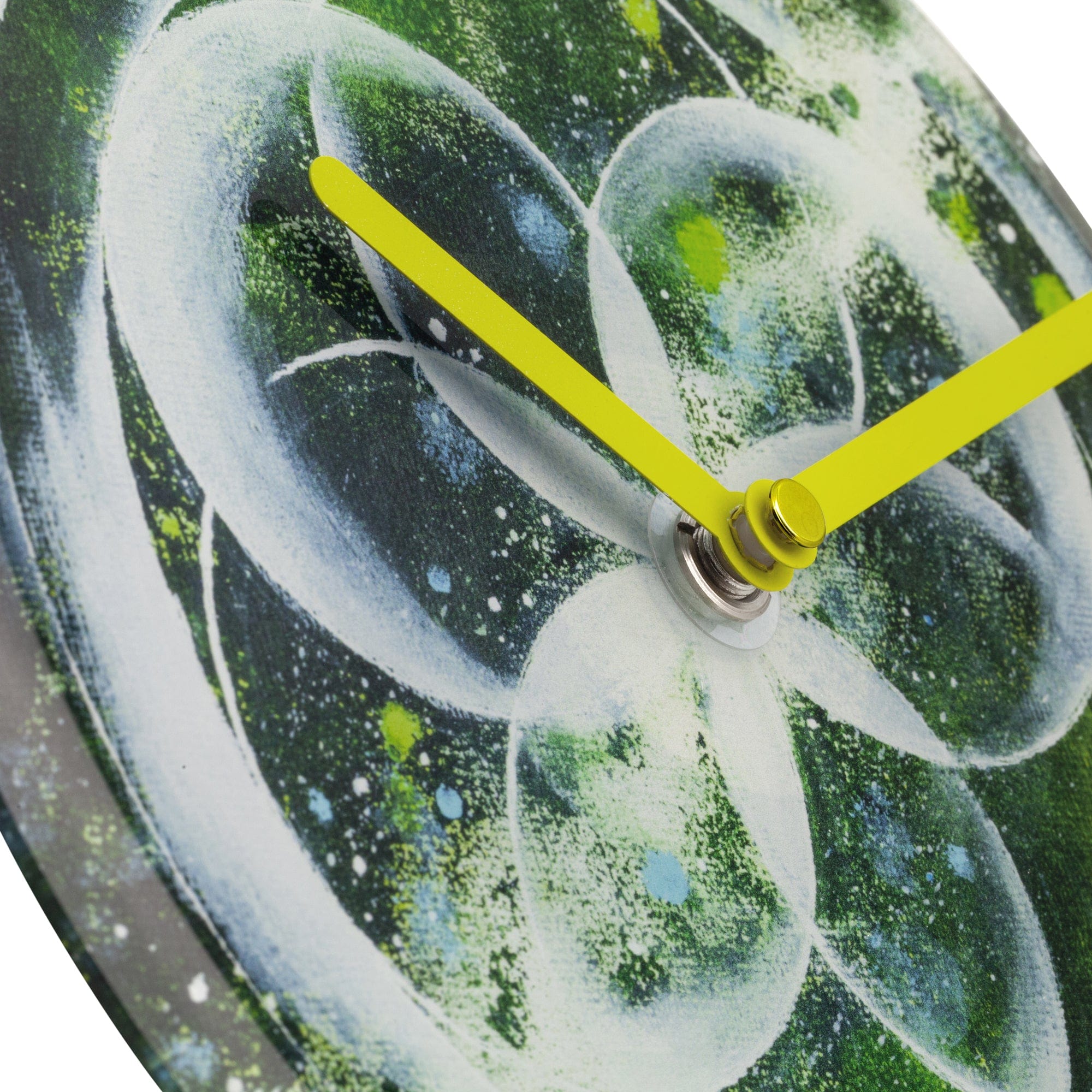 nextime-cosmo-table-tisch-wanduhr-20-cm-glas-gr-n-lautlos image 3