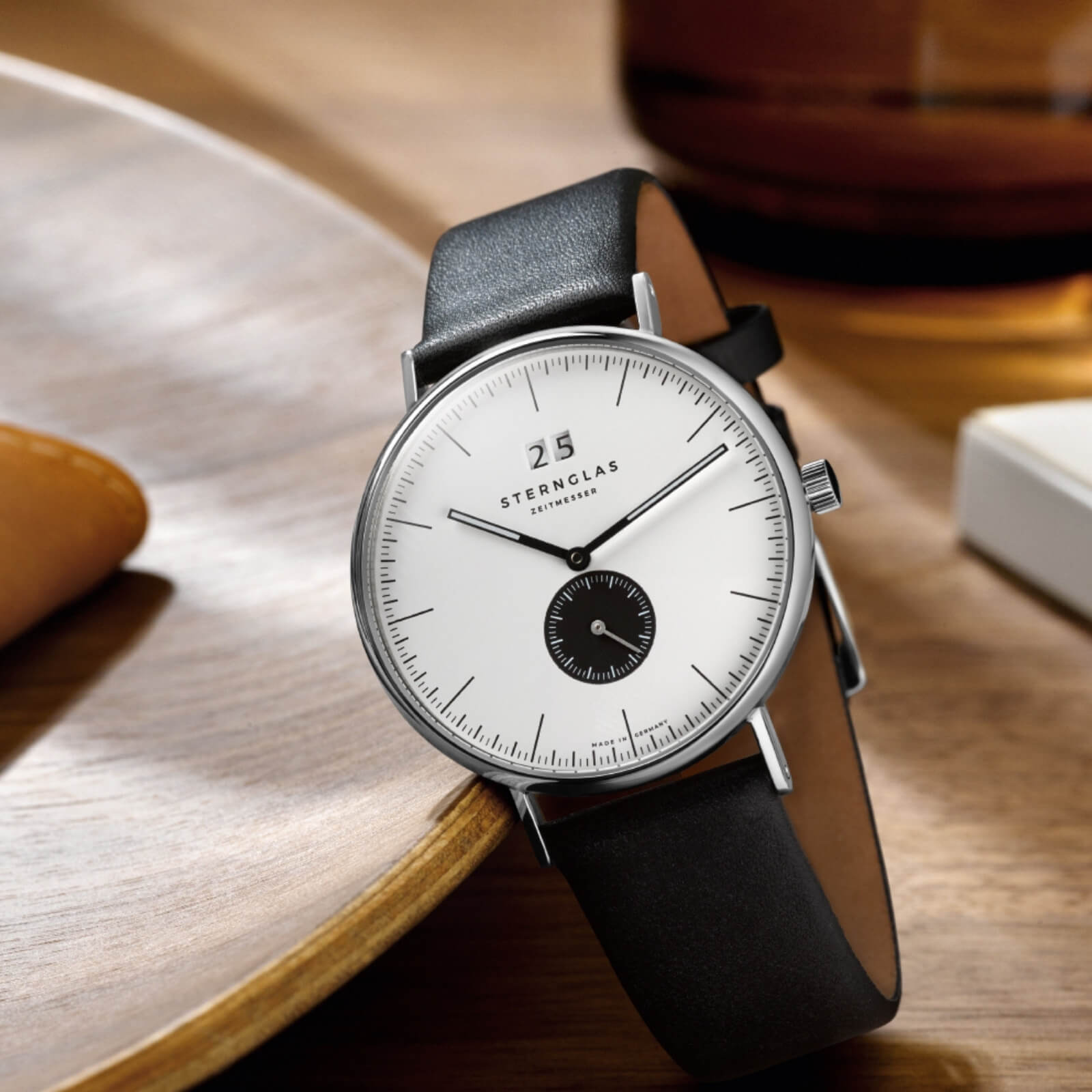 sternglas-ivo-rauchgr-n-herrenuhr-40-mm image 7