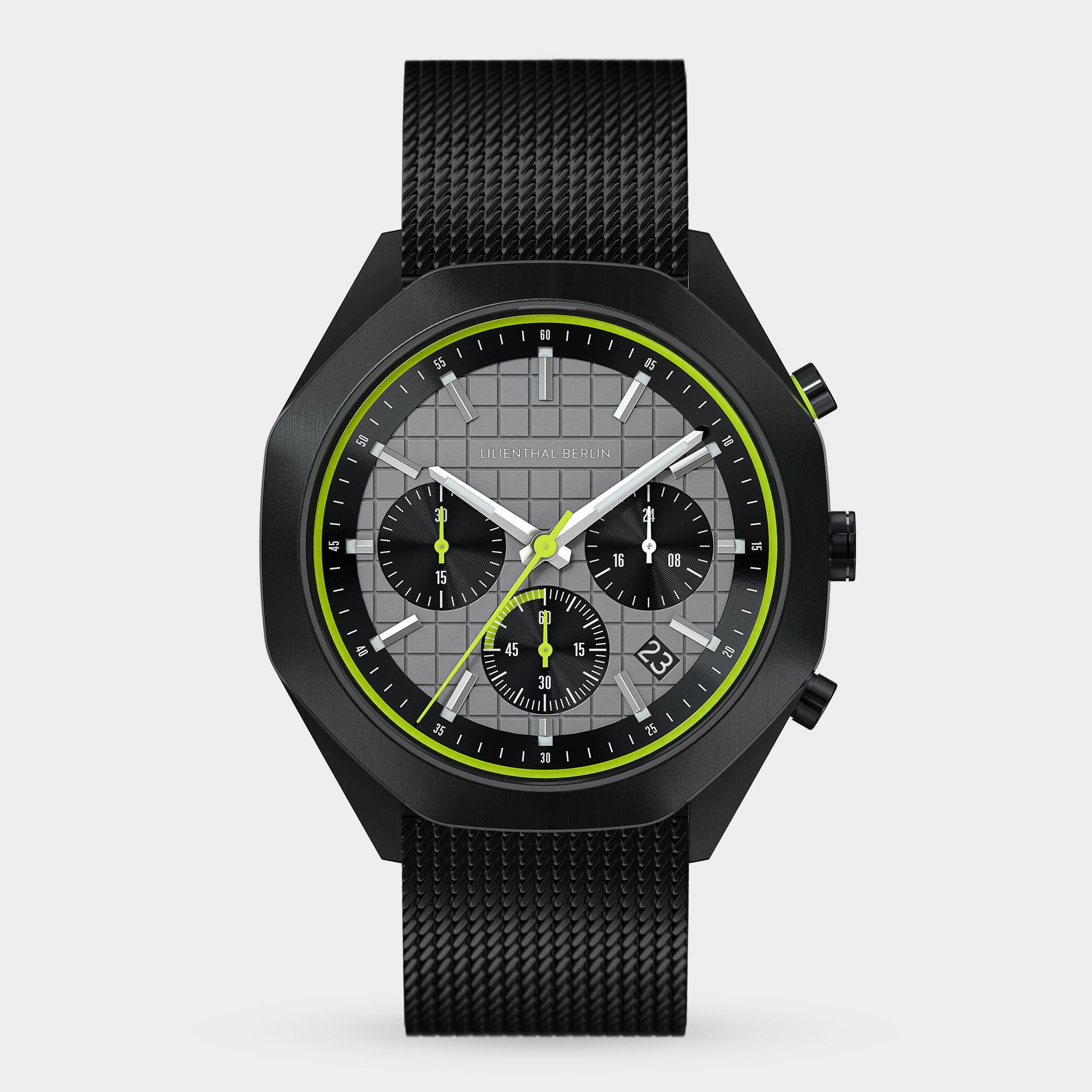 lilienthal-berlin-octachrono-black-lime image 1