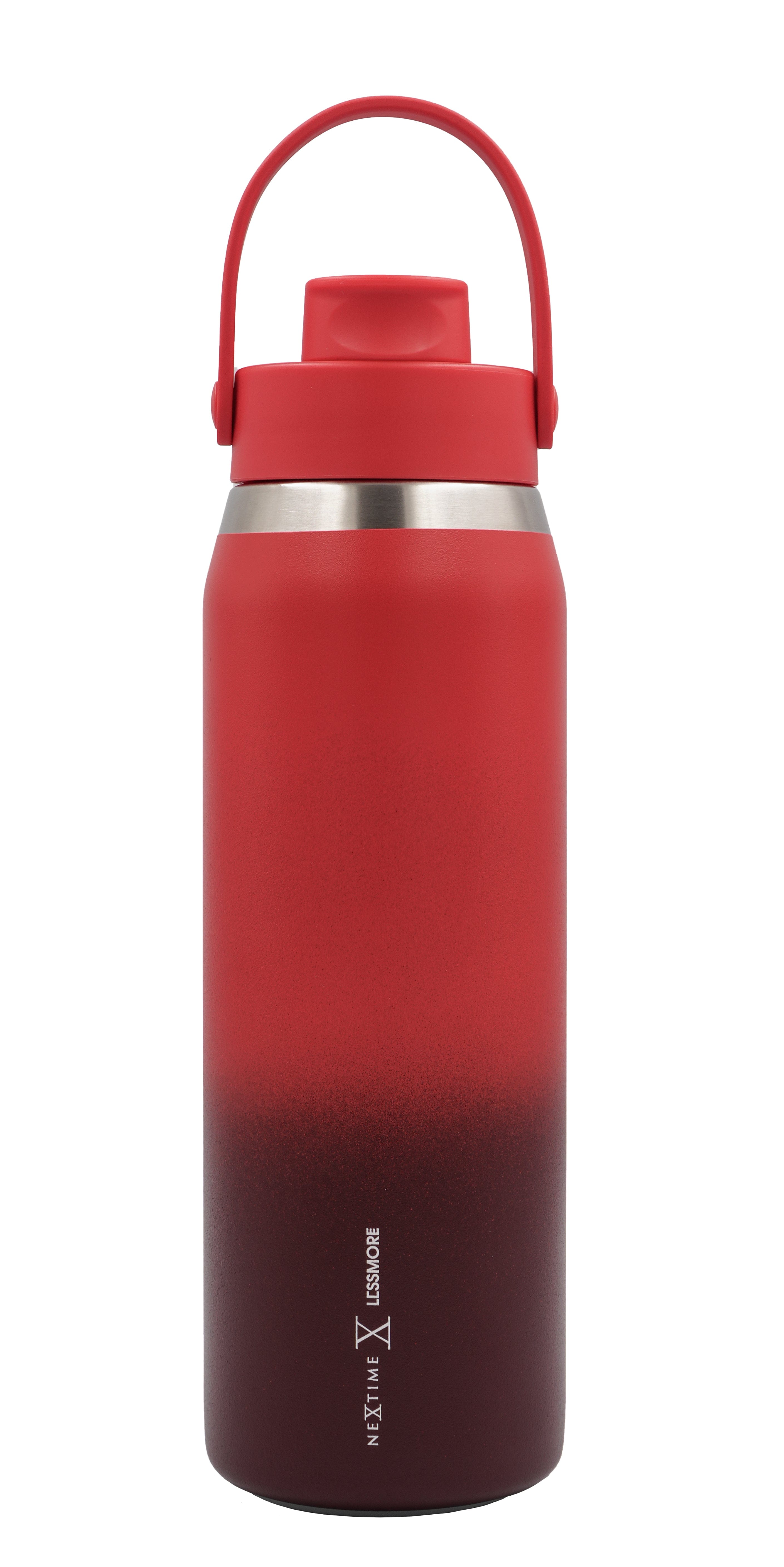 nextime-canvas-bottle-royal-red-355-473-710-ml-thermosflasche-doppelwandig-edels image 6