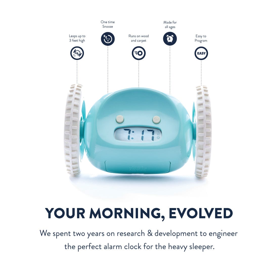 nextime-clocky-blue-wecker-auf-r-dern-lauter-alarm image 2