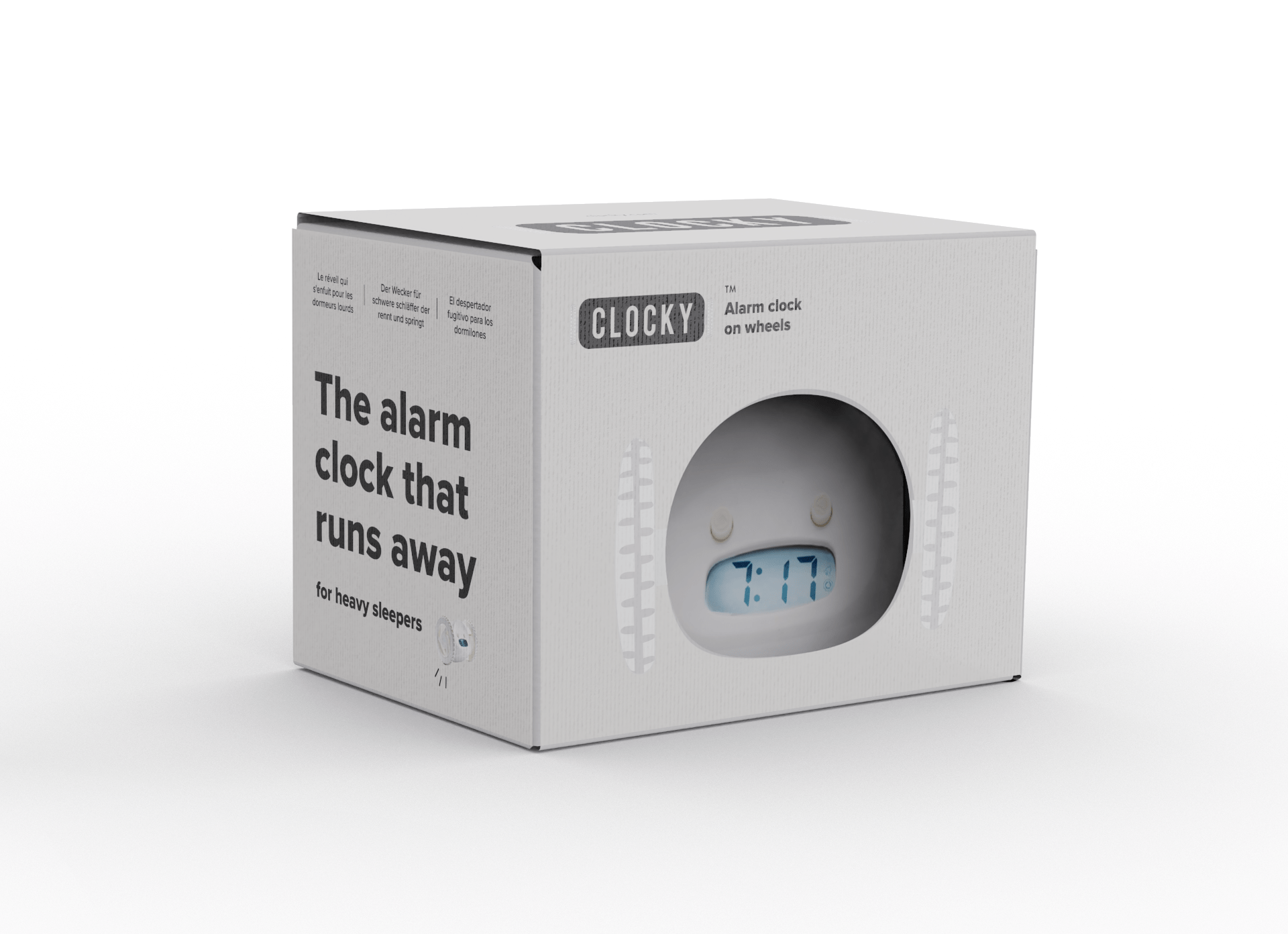 nextime-clocky-wecker-auf-r-dern-wei-laut image 7