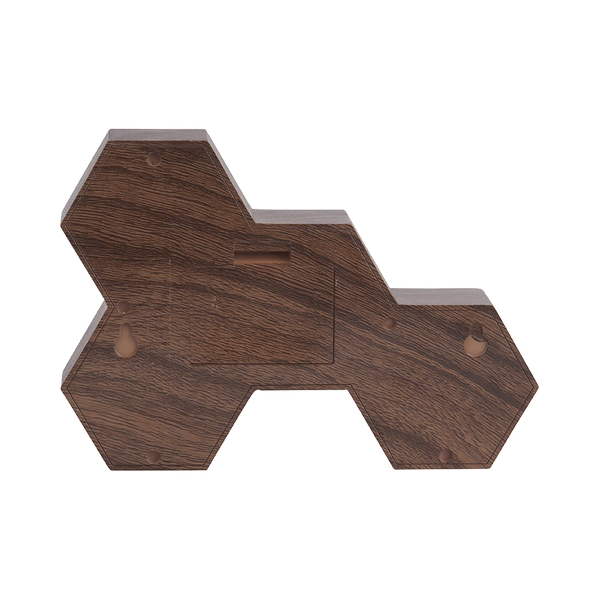 karlsson-six-in-the-mix-digitalwecker-schwarzes-holz-17-5-cm image 3
