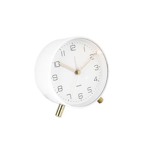 karlsson-lofty-wecker-wei-matt-11-cm-analog-mit-schlummerfunktion image 7