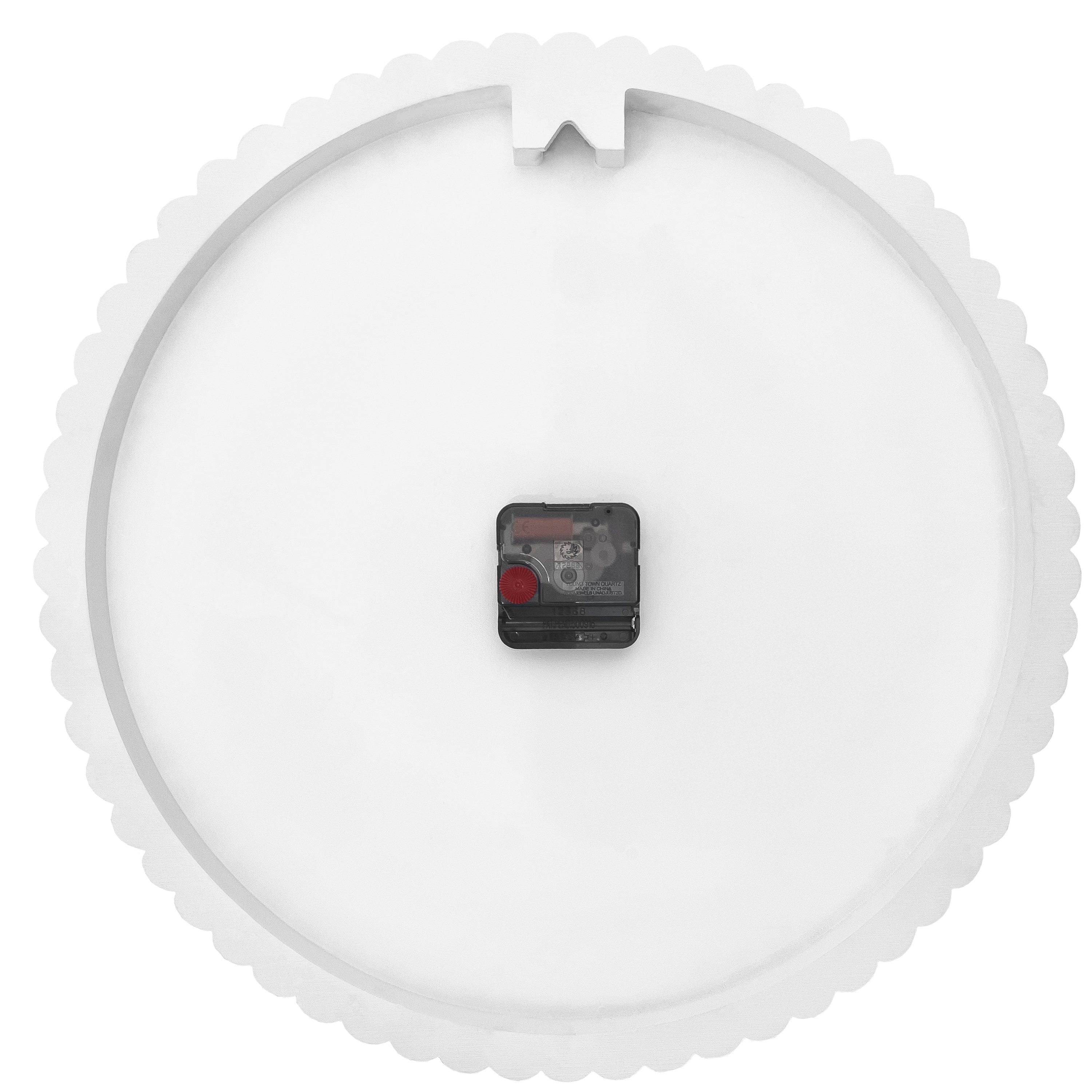 nextime-mousse-wanduhr-40-cm-silent-wei-gr-n-polyresin-retro-design image 7