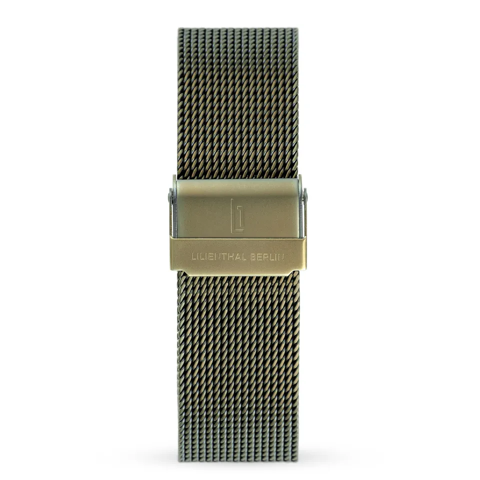 lilienthal-berlin-mesh-armband-wechselarmband-green-brushed image 1