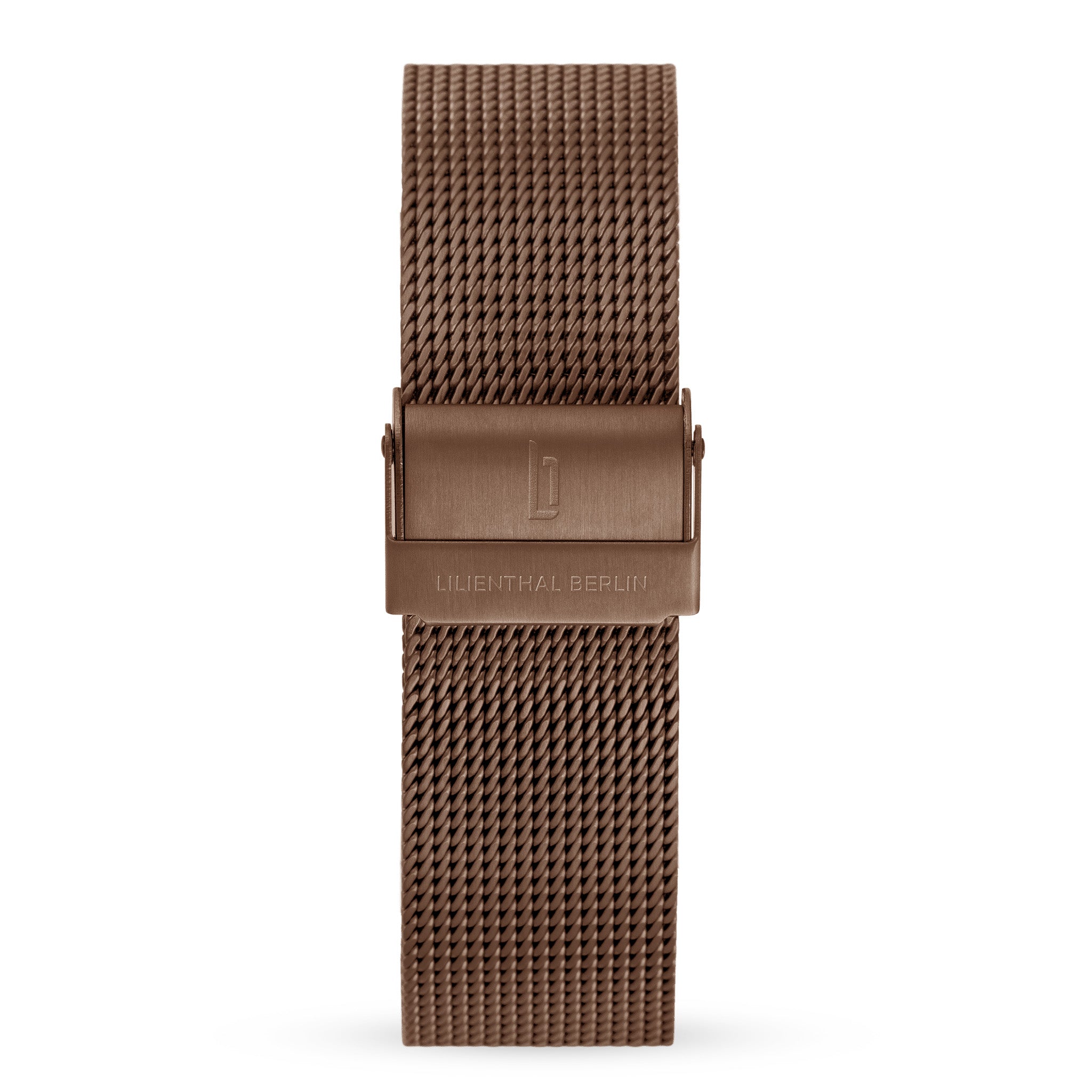 lilienthal-berlin-mesh-armband-bronze-brushed-f-r-lilienthal-1 image 1