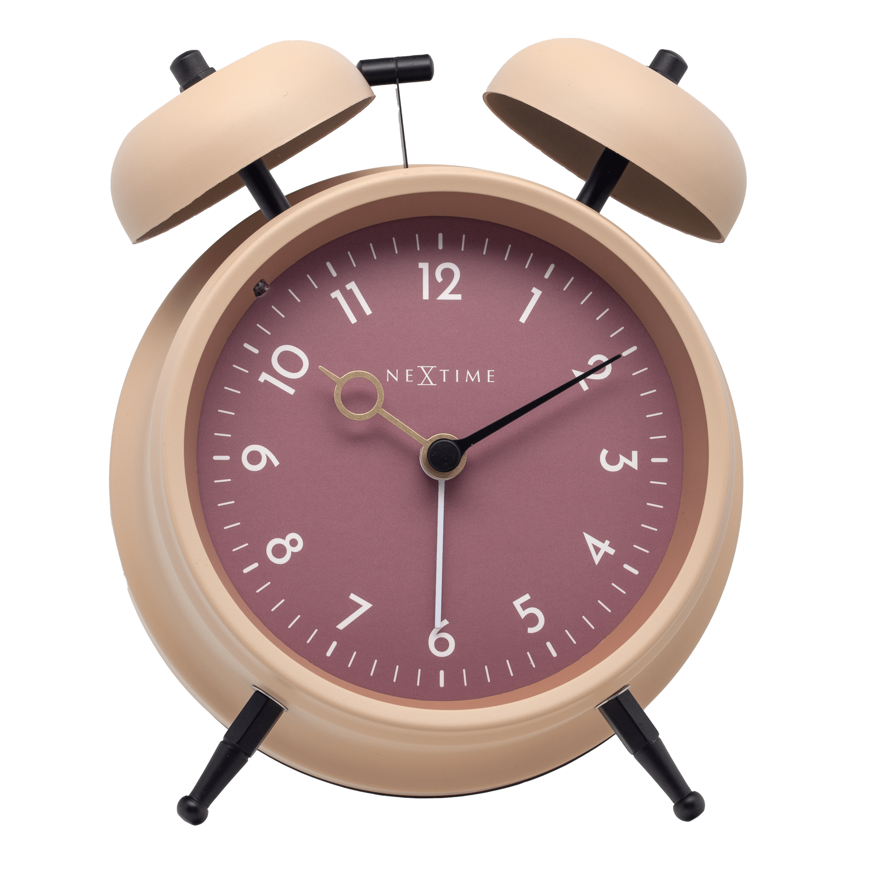 nextime-golden-hour-wecker-12-x-14-x-6-cm-metall image 1