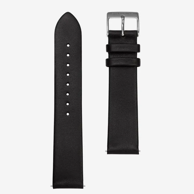 sternglas-premium-20-lederarmband-schwarz-silber-xl-20-mm image 1