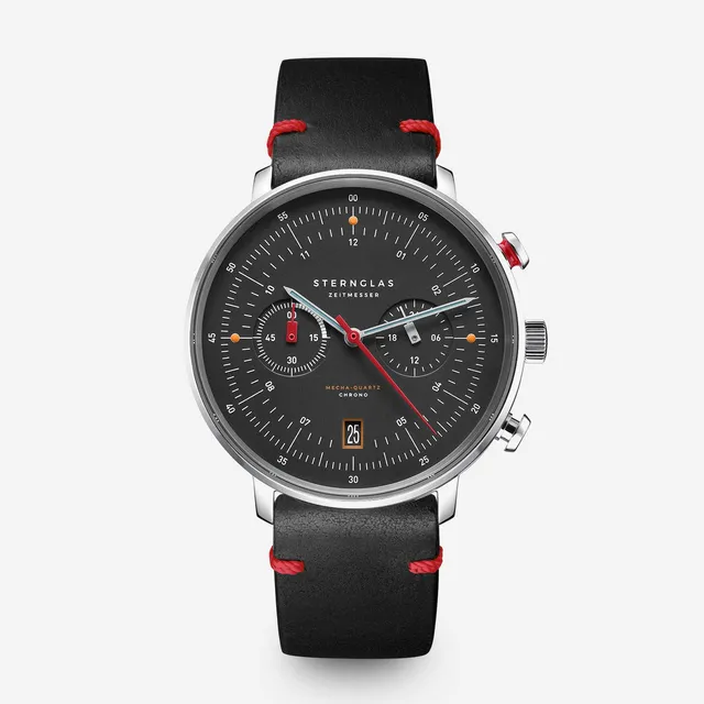 sternglas-hamburg-chrono-edition-neuwerk-chronograph-42-mm-leder-limitiert image 1