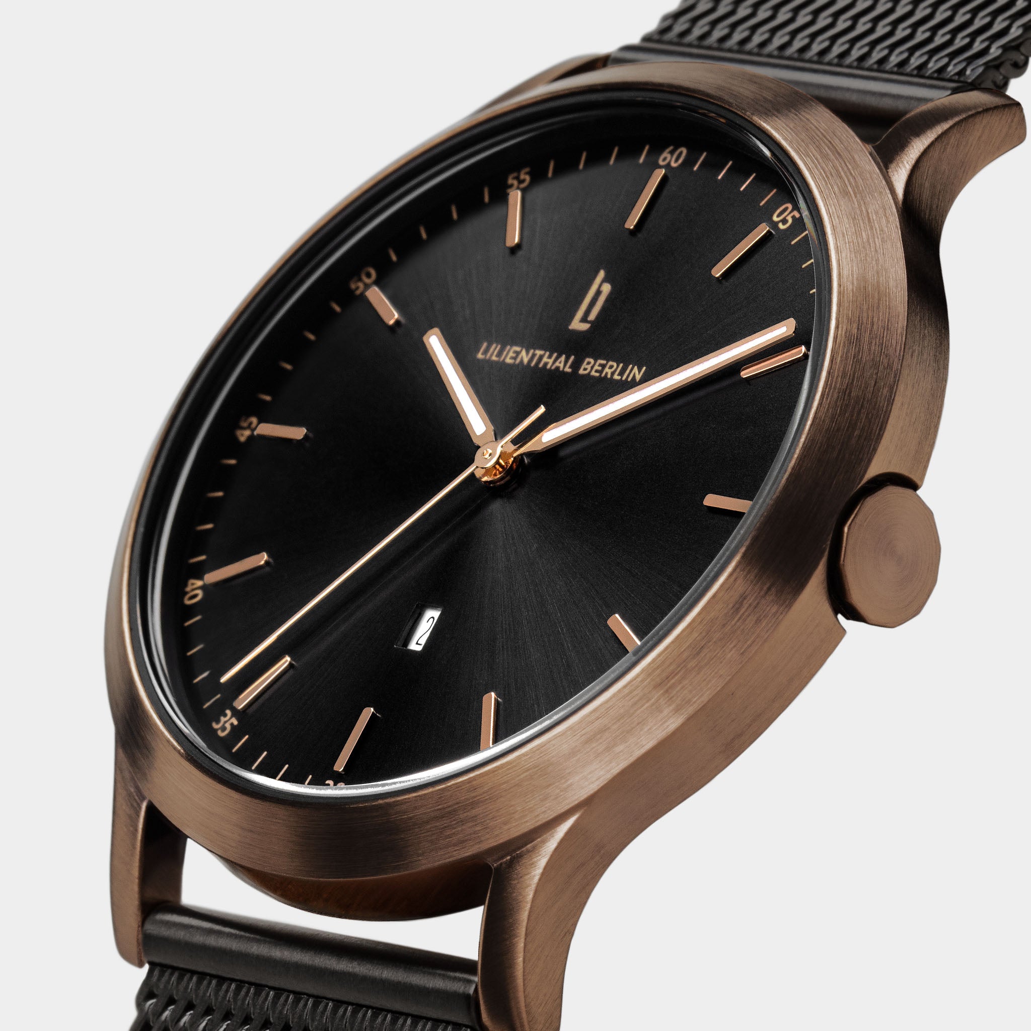 lilienthal-berlin-huxley-uhr-bronze-black image 2