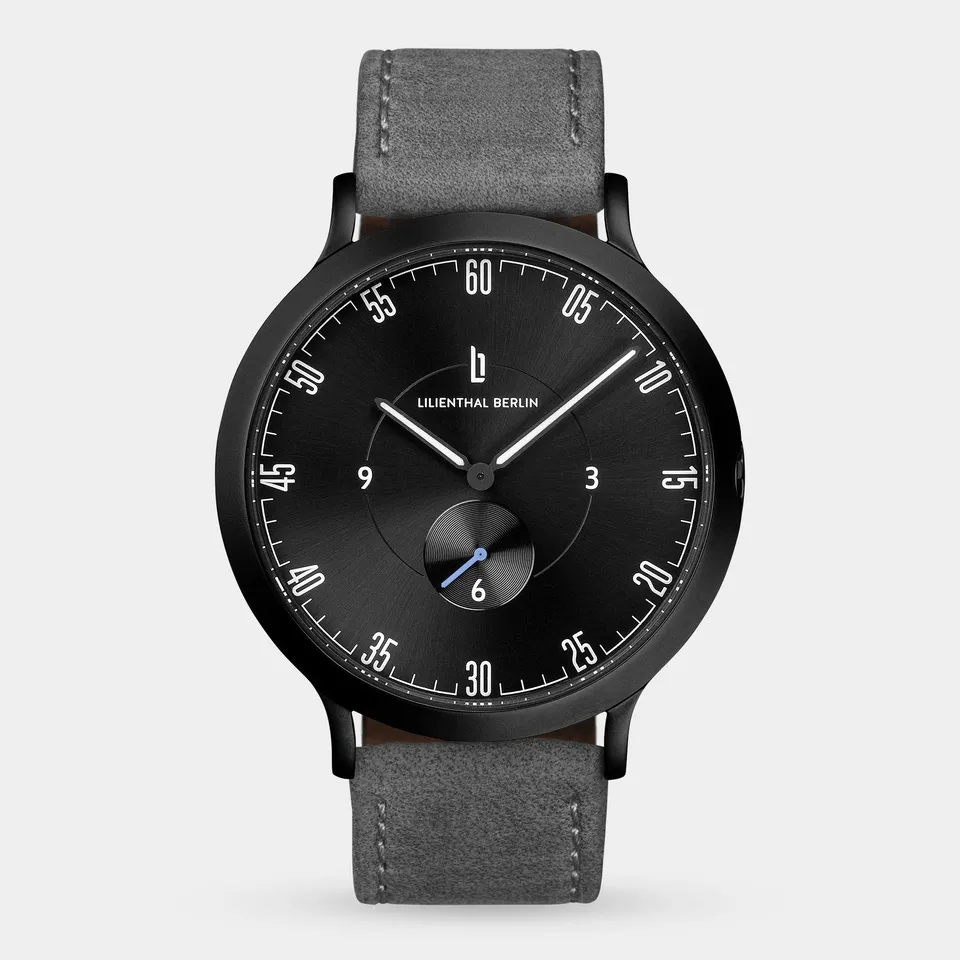 lilienthal-berlin-lilienthal-1-all-black-quarzuhr-42-5-mm image 1