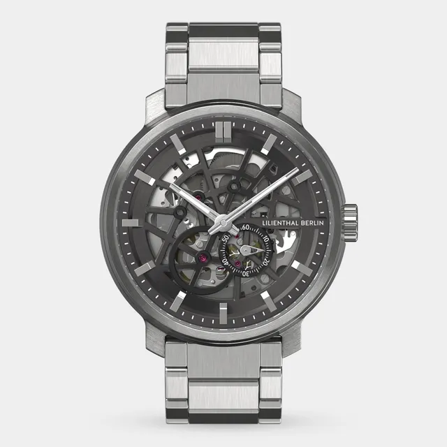 lilienthal-berlin-neolux-skeleton-automatikuhr-silver-grey-42-mm-2 image 1