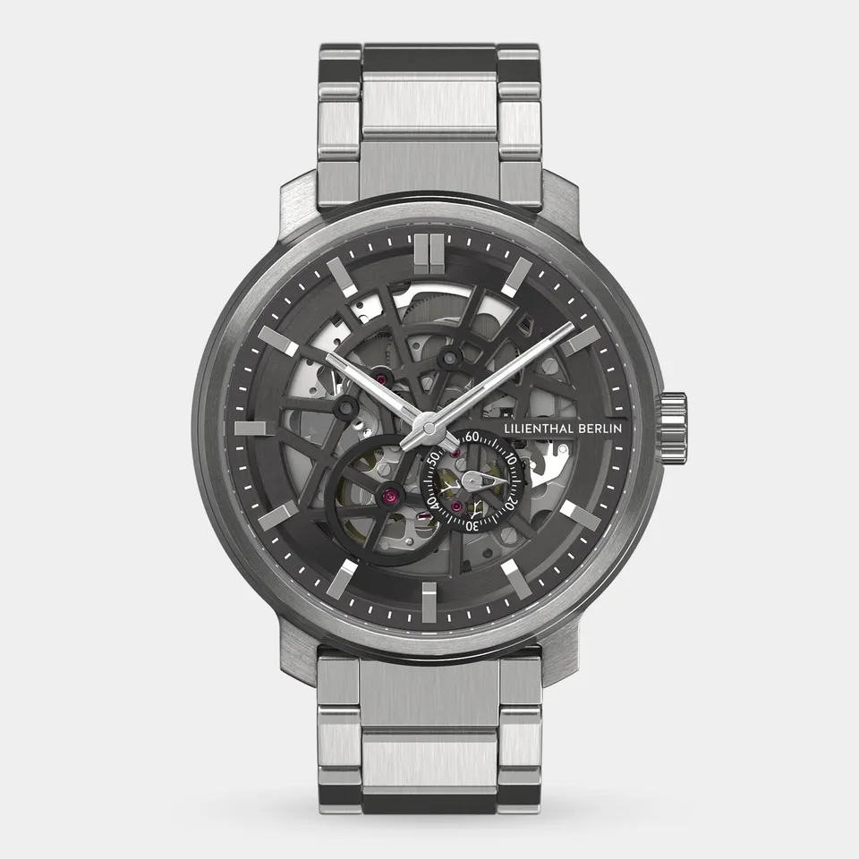 lilienthal-berlin-neolux-skeleton-automatikuhr-silver-grey-42-mm-2 image 1