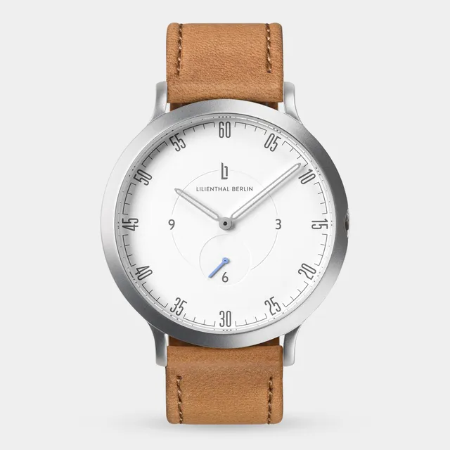 lilienthal-berlin-lilienthal-1-silver-white-armbanduhr-42-5-mm image 1