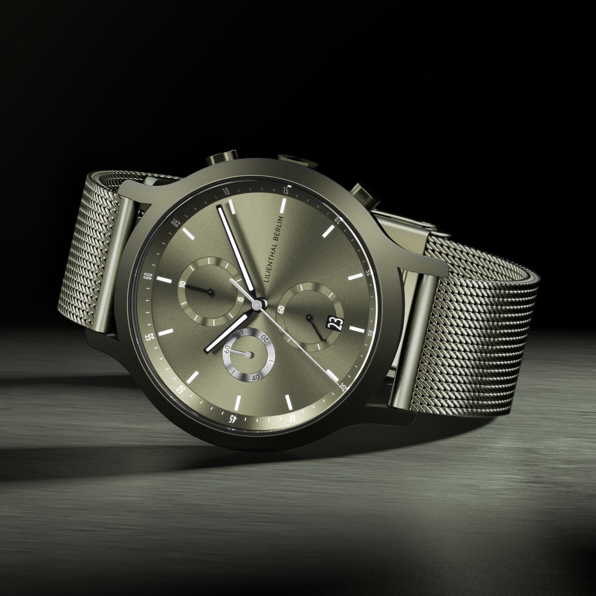 lilienthal-berlin-chronograph-terra-chronograph-armbanduhr-in-tiefgr-n image 3