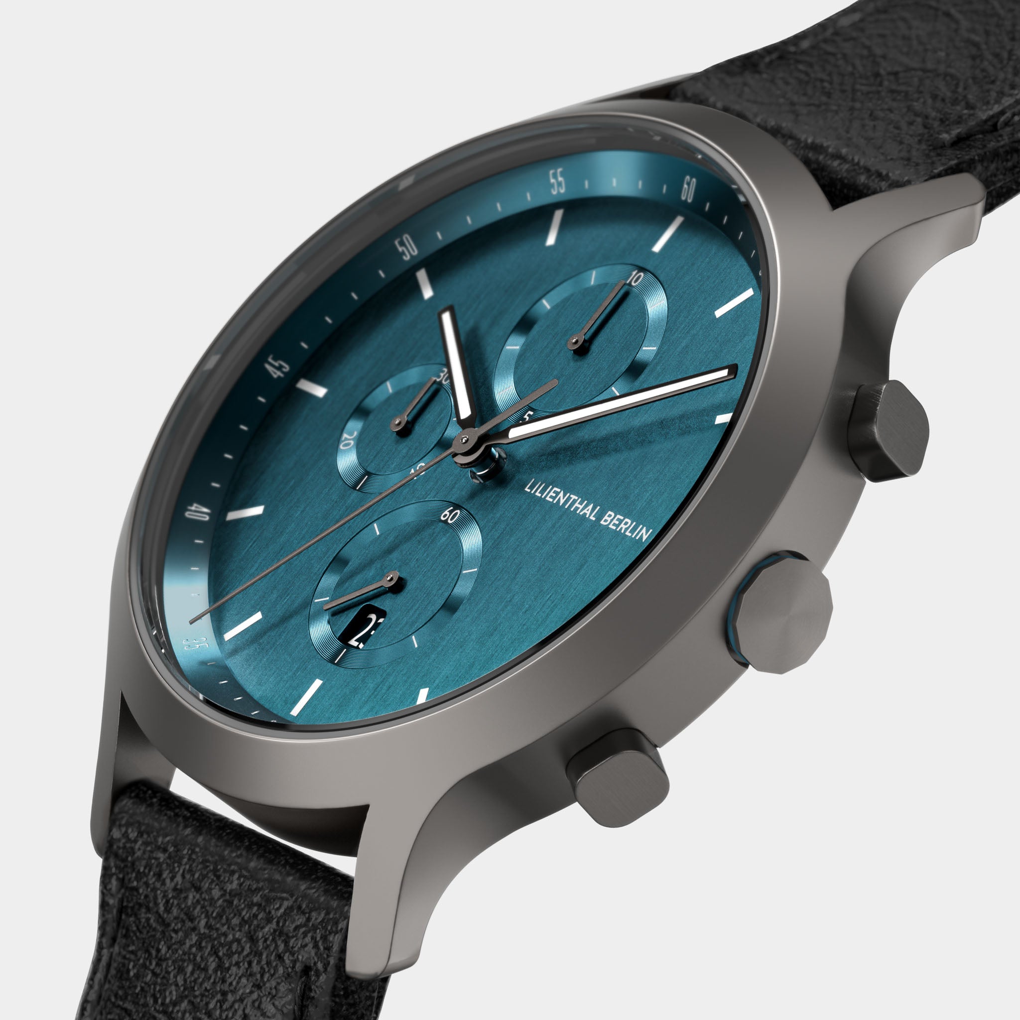 lilienthal-berlin-chronograph-armbanduhr-myth-petrol image 2
