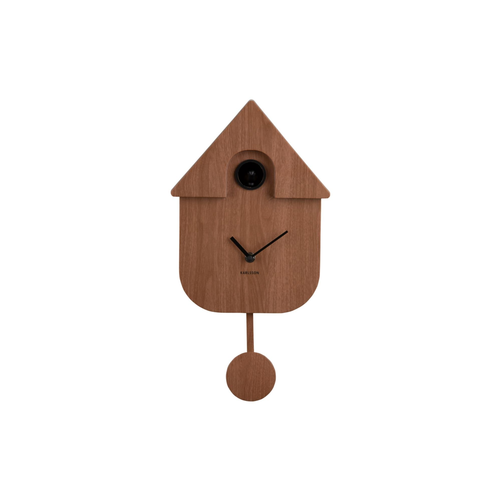 karlsson-modern-cuckoo-kuckucksuhr-braun-21-5-x-8-5-x-41-cm image 3