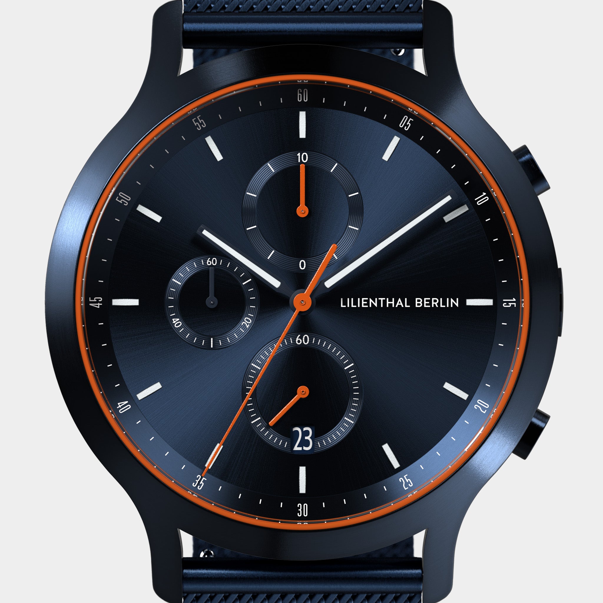 lilienthal-berlin-chronograph-blue-orange-chronograph-midnight-blue-orange image 4