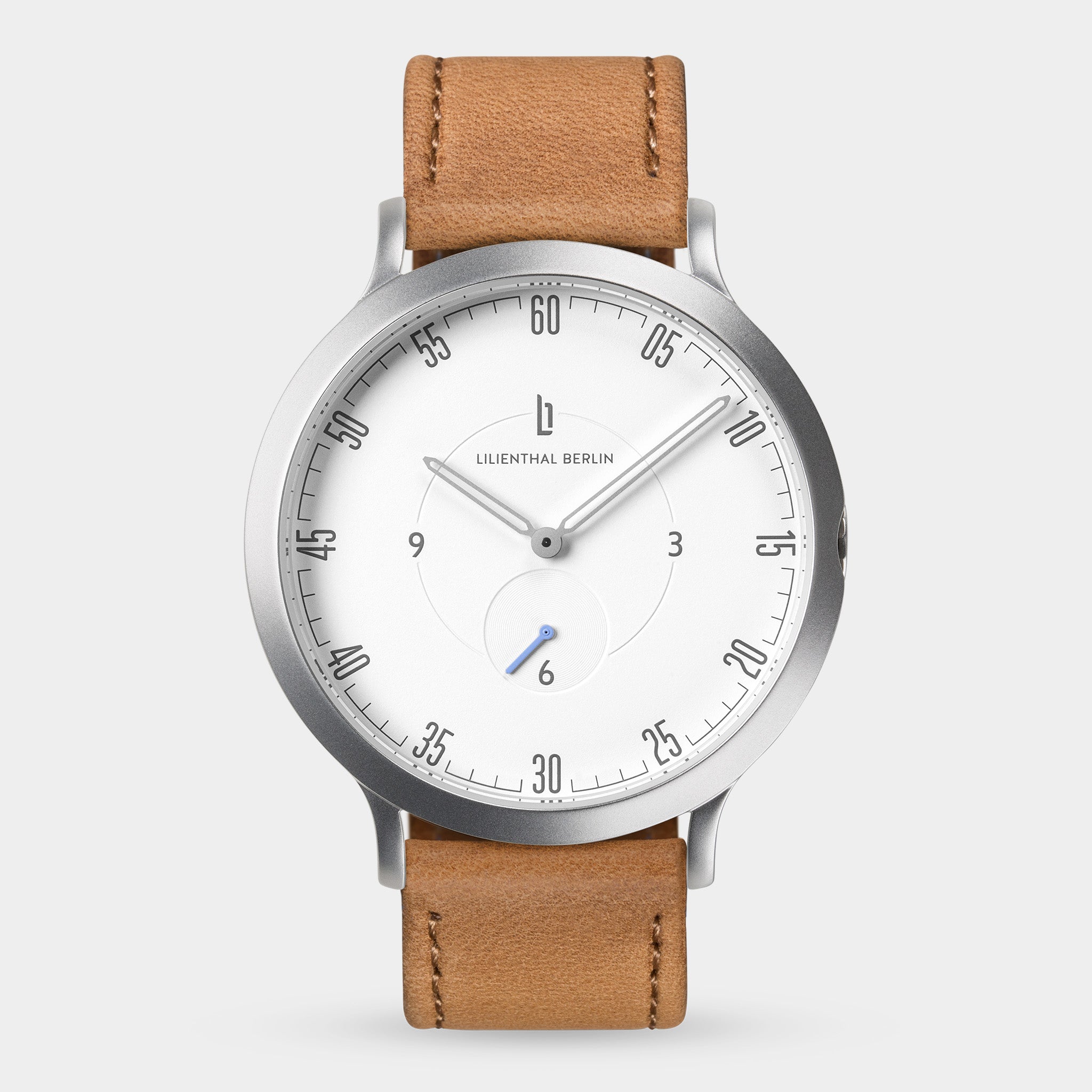 lilienthal-berlin-lilienthal-1-silver-white-armbanduhr-42-5-mm image 1