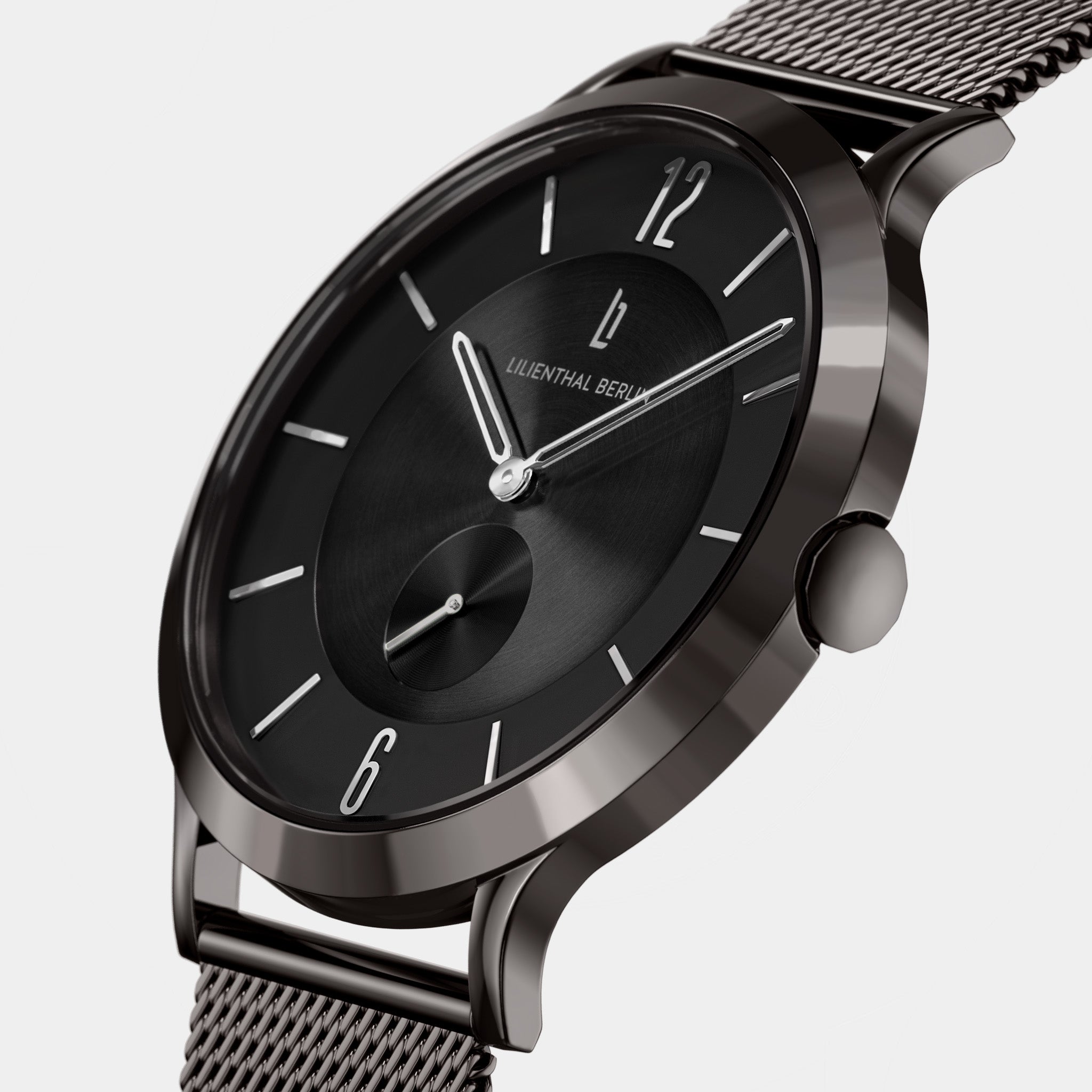 lilienthal-berlin-the-classic-uhr-dark-silver-black image 2