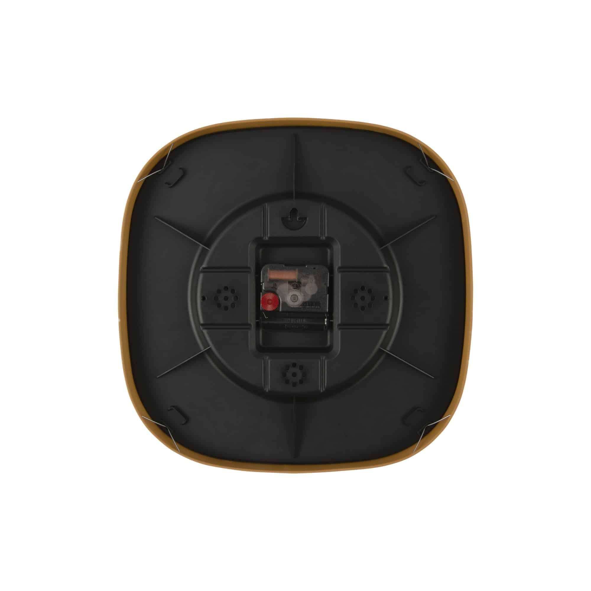 karlsson-grato-cuadrado-wanduhr-ocker-4-3x29x29cm image 4