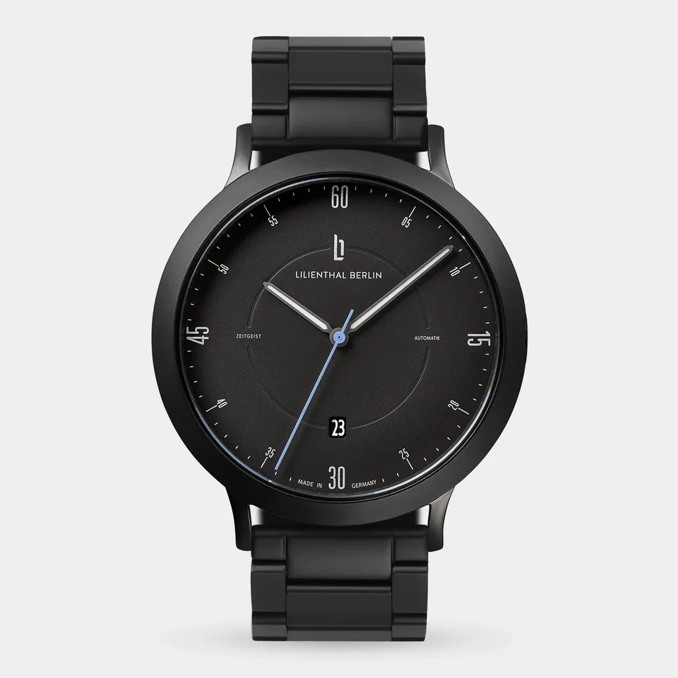 lilienthal-berlin-zeitgeist-automatik-uhr-all-black image 1