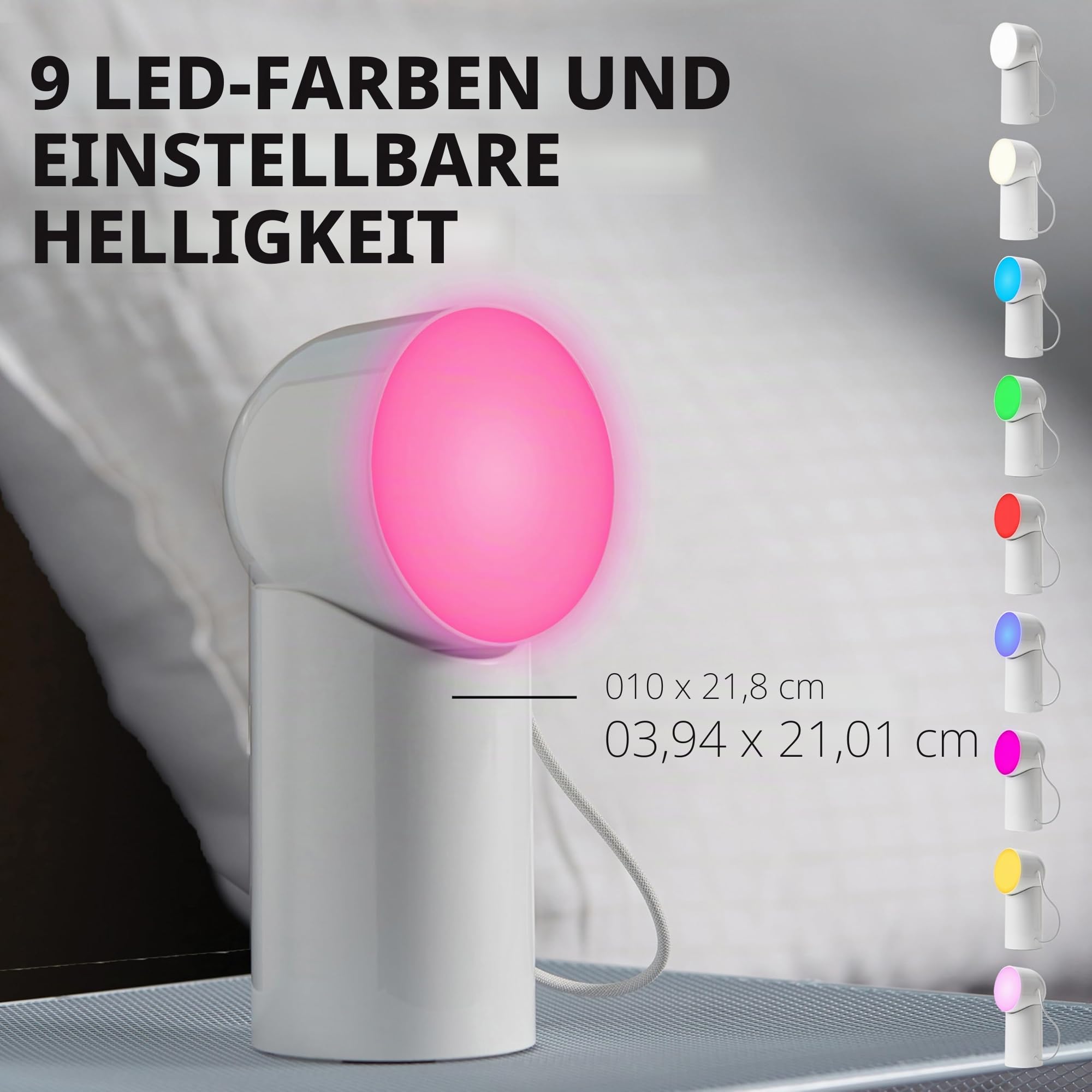 lexon-orbe-led-tischlampe-wiederaufladbar-mint-magnetisch-drehbar image 3