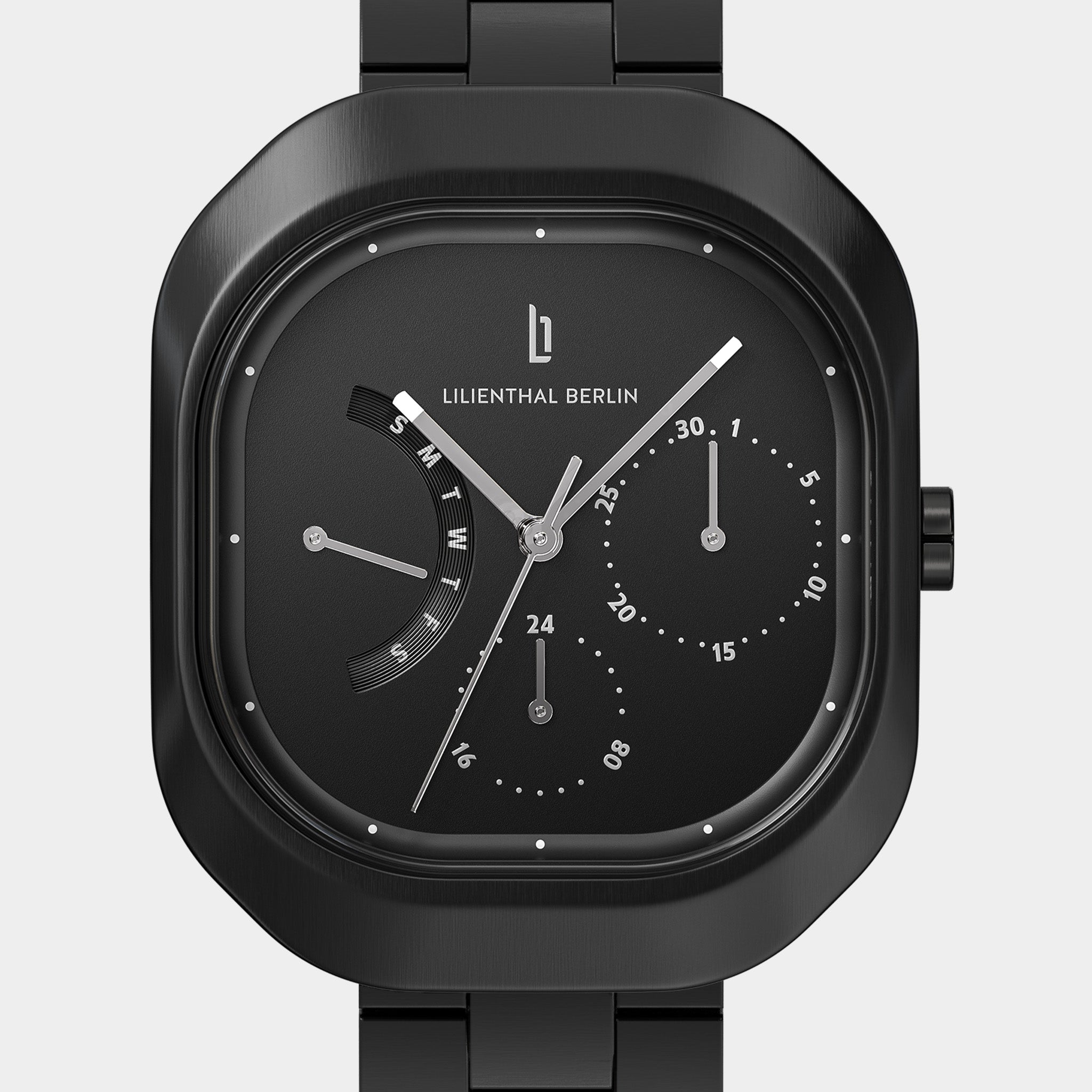 lilienthal-berlin-multimatica-all-black-rechteckuhr image 6