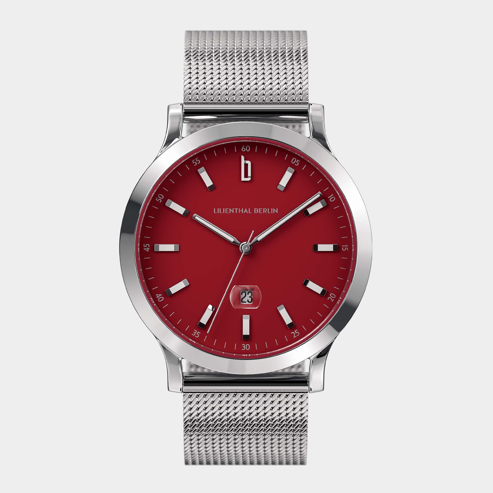 lilienthal-berlin-huxley-ii-armbanduhr-crimson-red image 1