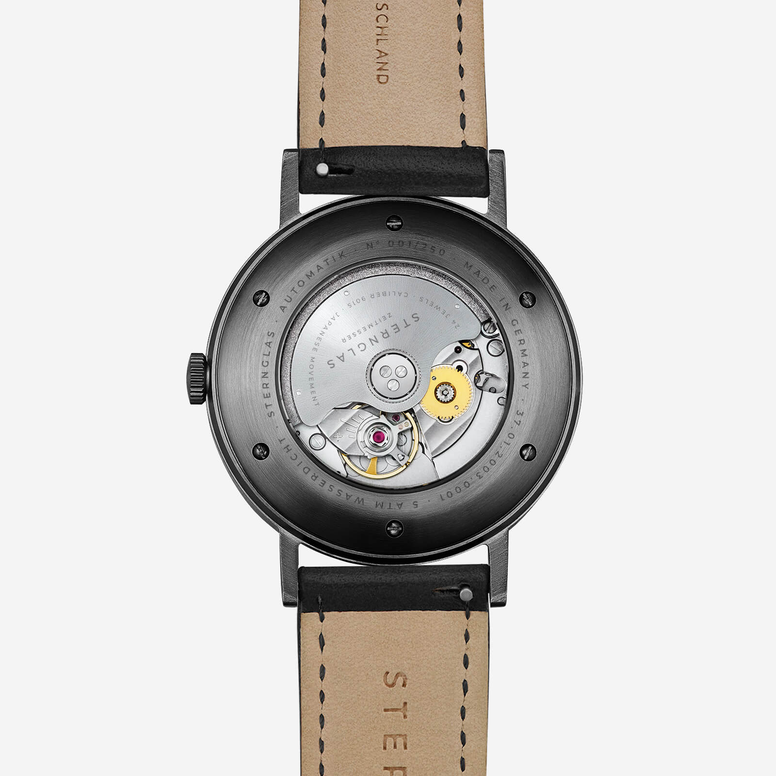 sternglas-zirkel-edition-bauhaus-automatik-40-mm-dlc-limitiert image 4