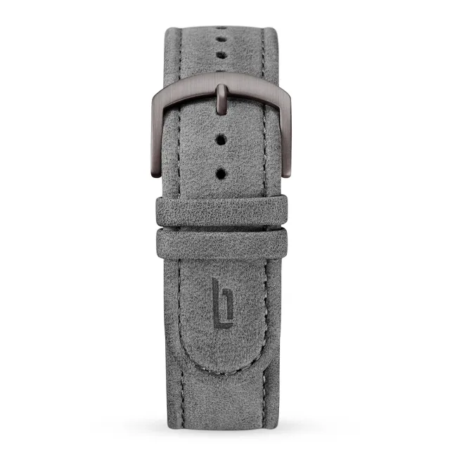 lilienthal-berlin-leather-strap-gray-leder-wechselarmband-2 image 1