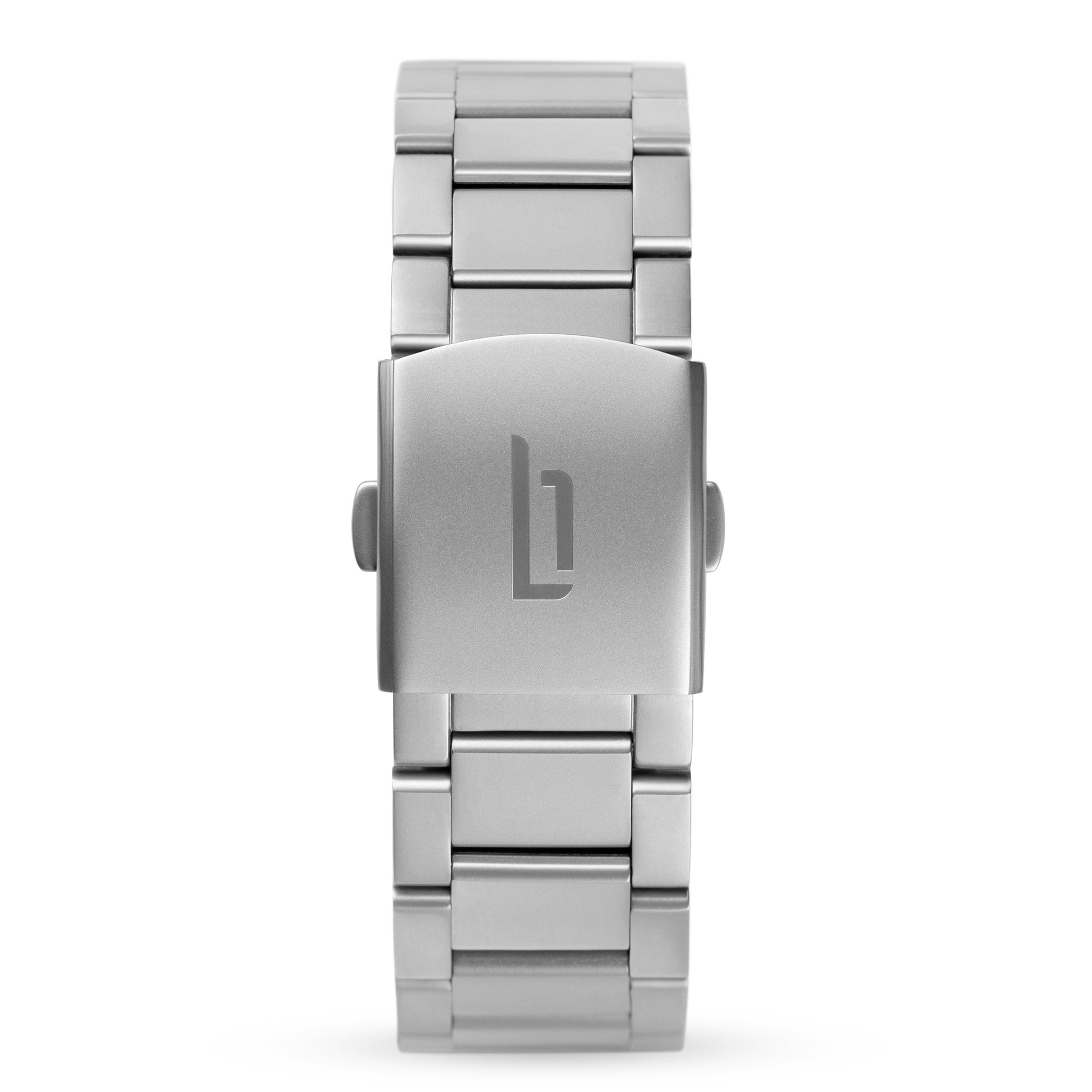 lilienthal-berlin-edelstahl-armband-silver-matte-f-r-lilienthal-1 image 1