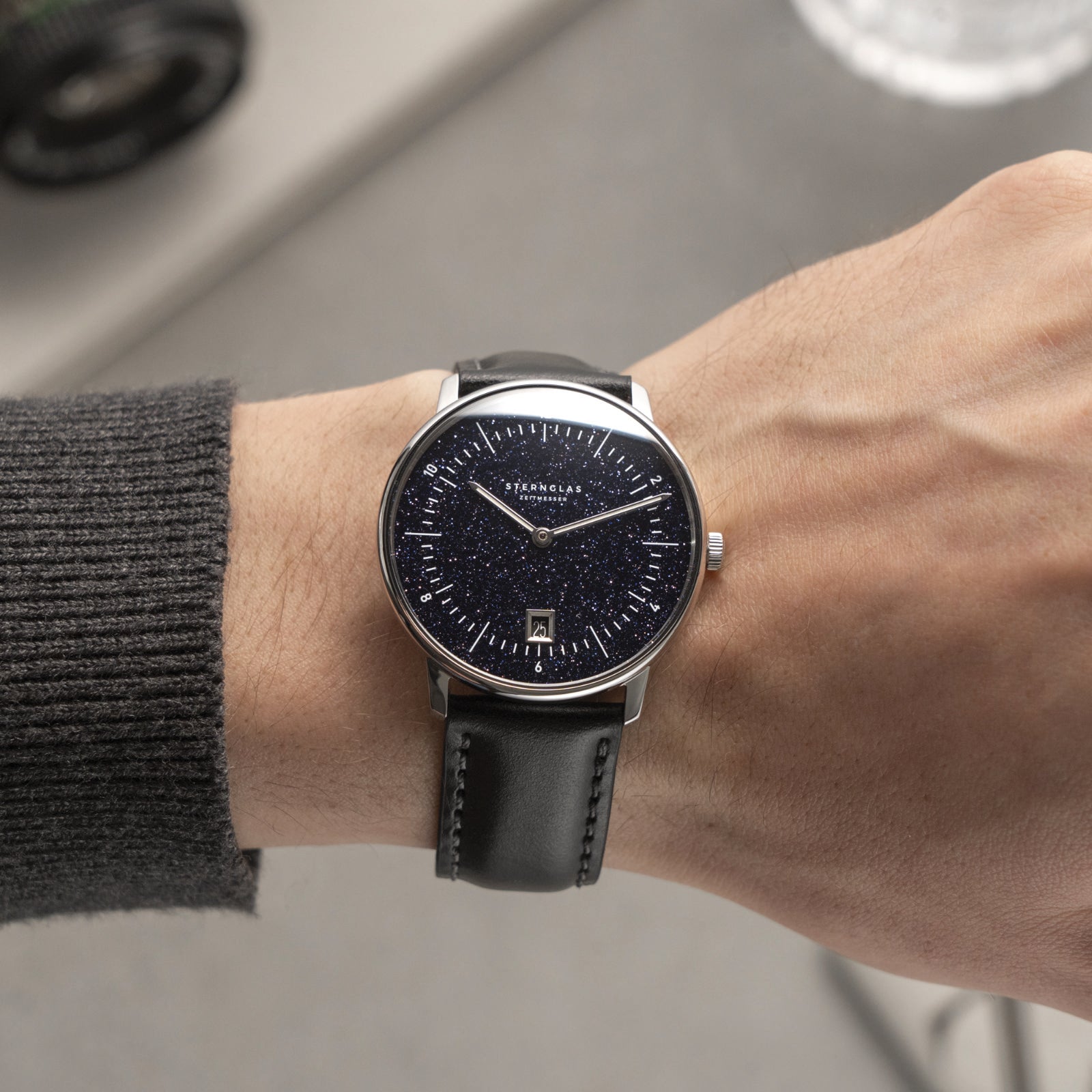 sternglas-naos-edition-aventurin-dunkelblau-38-mm-sonderedition image 2