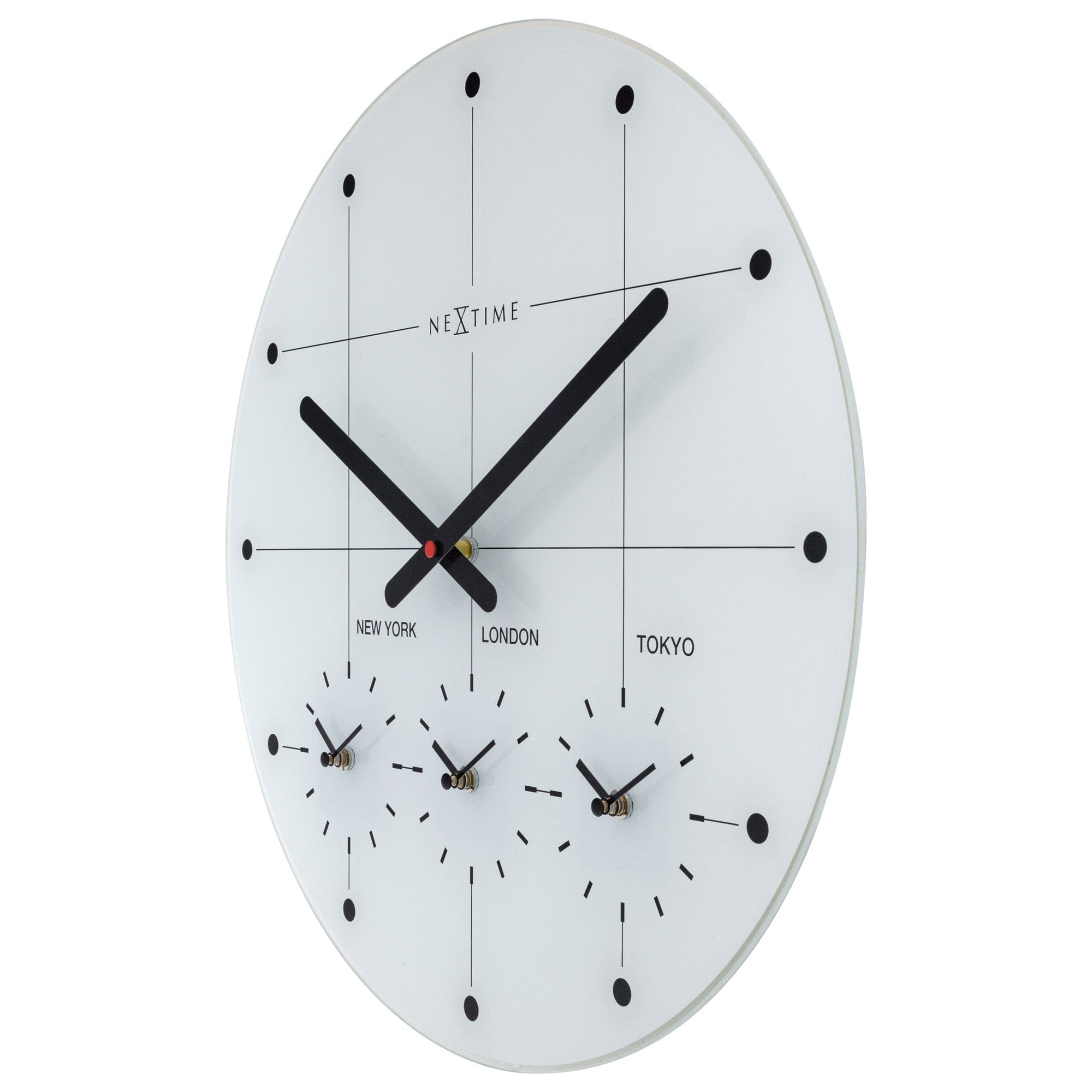 nextime-big-city-wanduhr-43-cm-glas-weltzeit-4-zonen-leise image 6