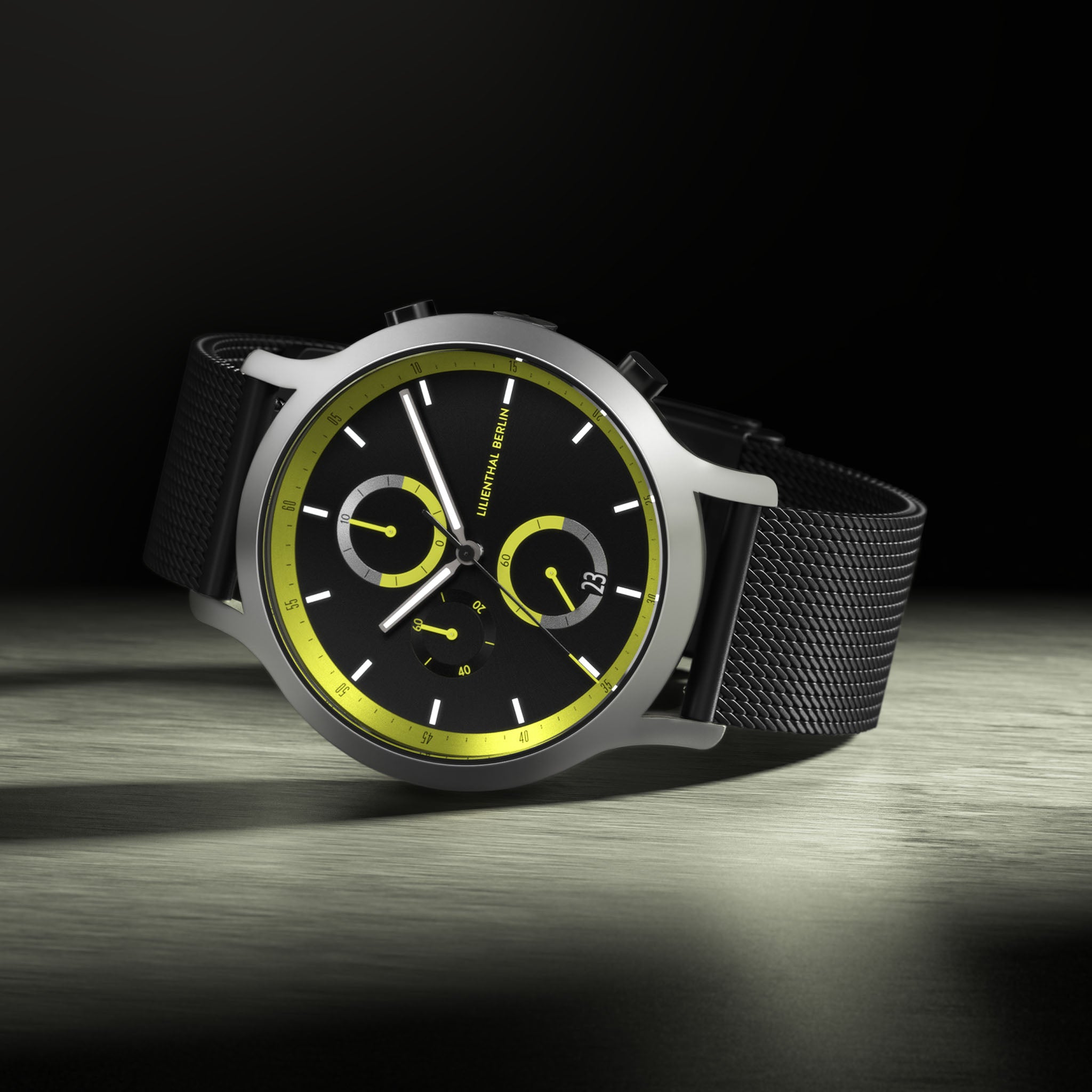 lilienthal-berlin-chronograph-remix-ii-chronograph-grau-gr-n image 3