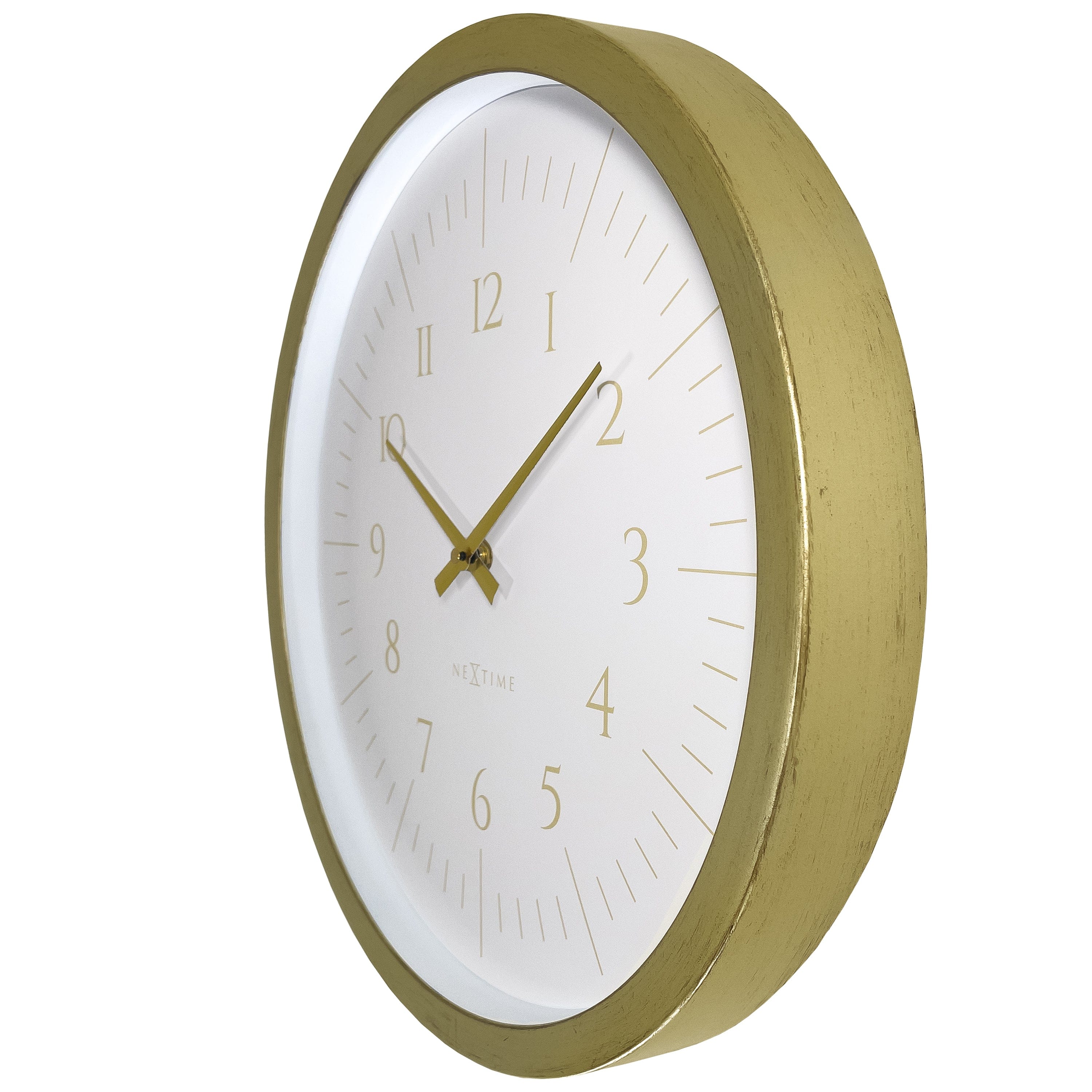 nextime-galaxy-wanduhr-40-cm-kunststoff-schwarz-wei-silent image 3