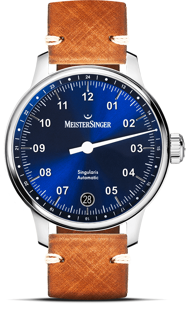 meistersinger-singularis-einzeiger-armbanduhr image 1