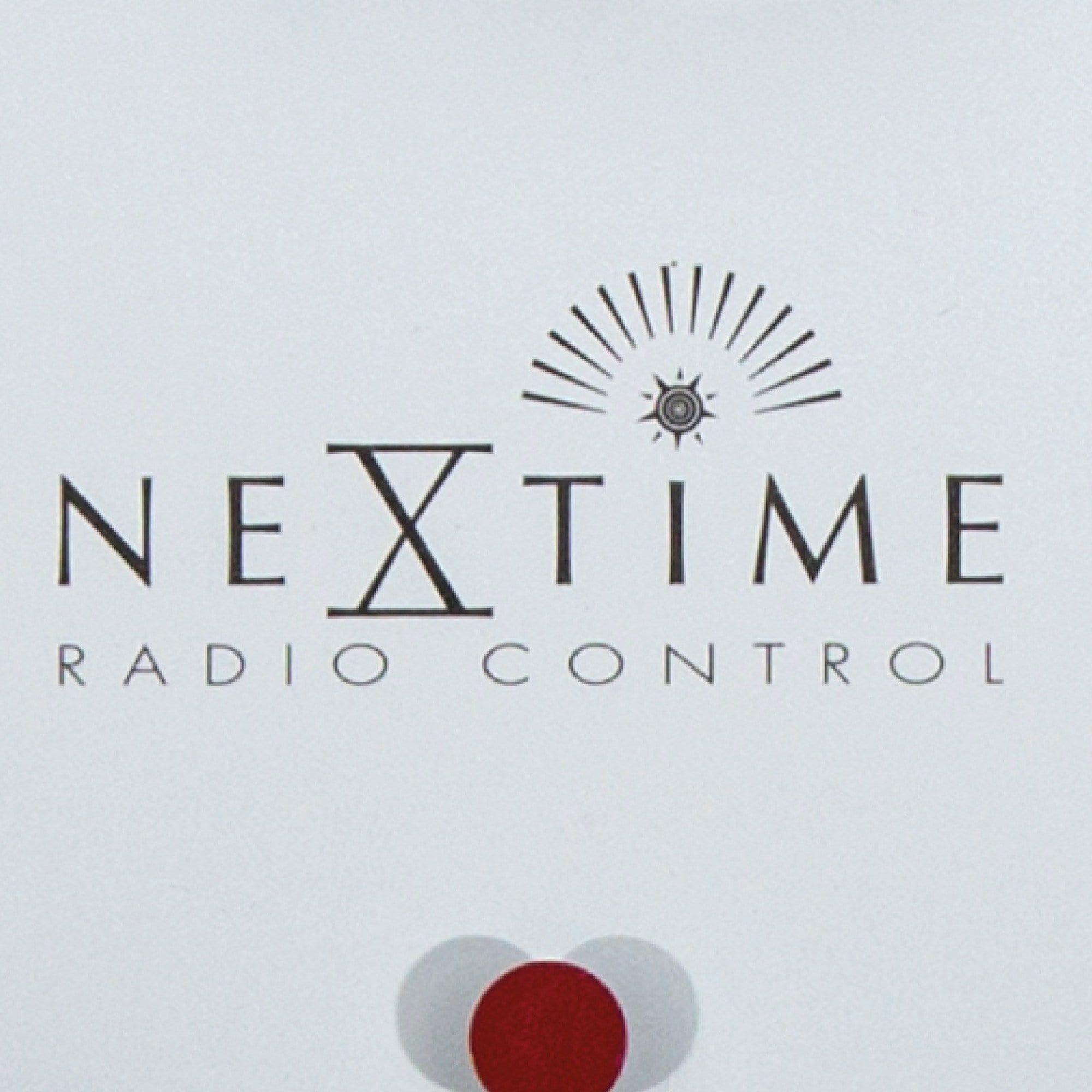 nextime-station-radio-controlled-dcf-wanduhr-35-cm-aluminium-wei image 3