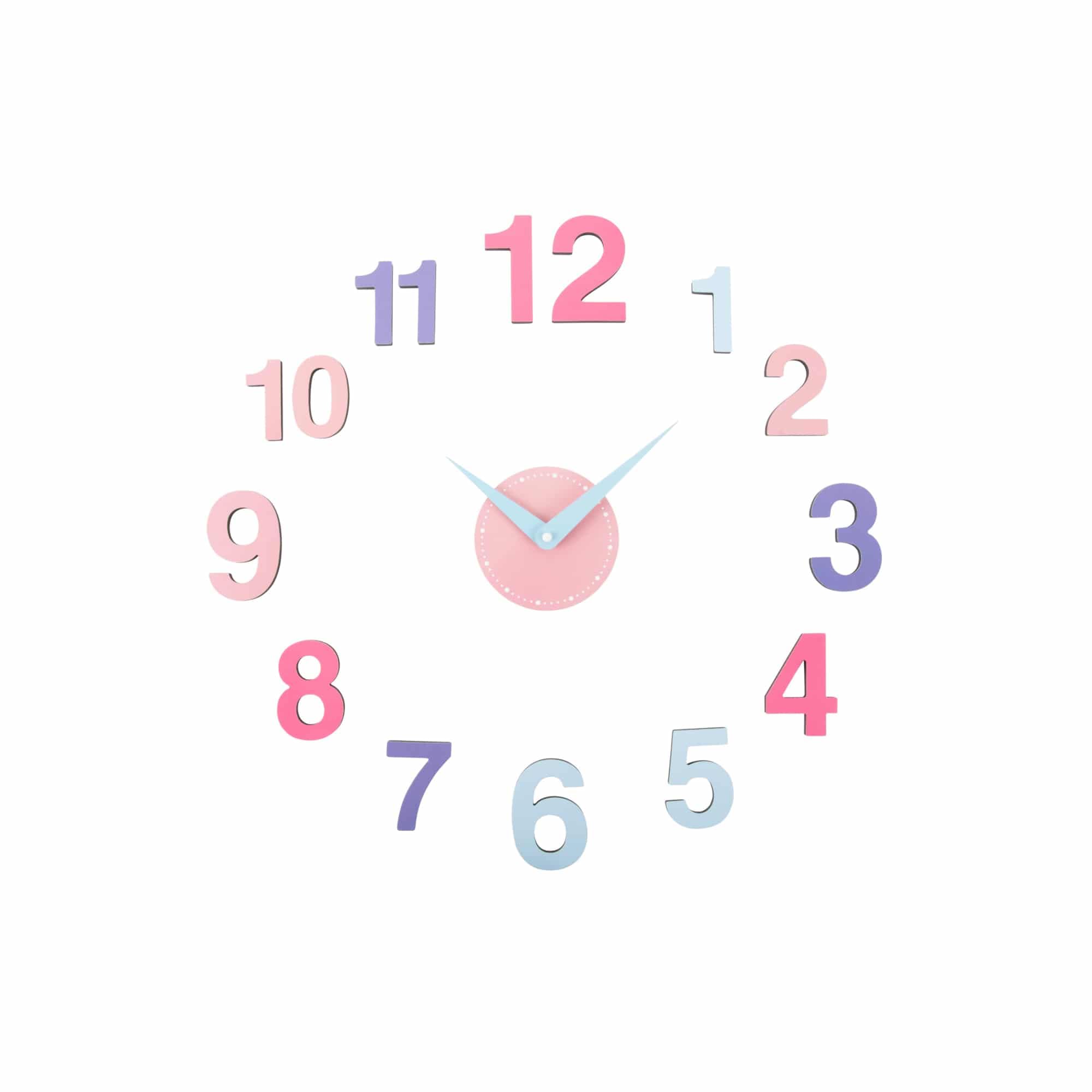 karlsson-diy-chica-wanduhr-multicolor-60-cm-kunststoff image 1