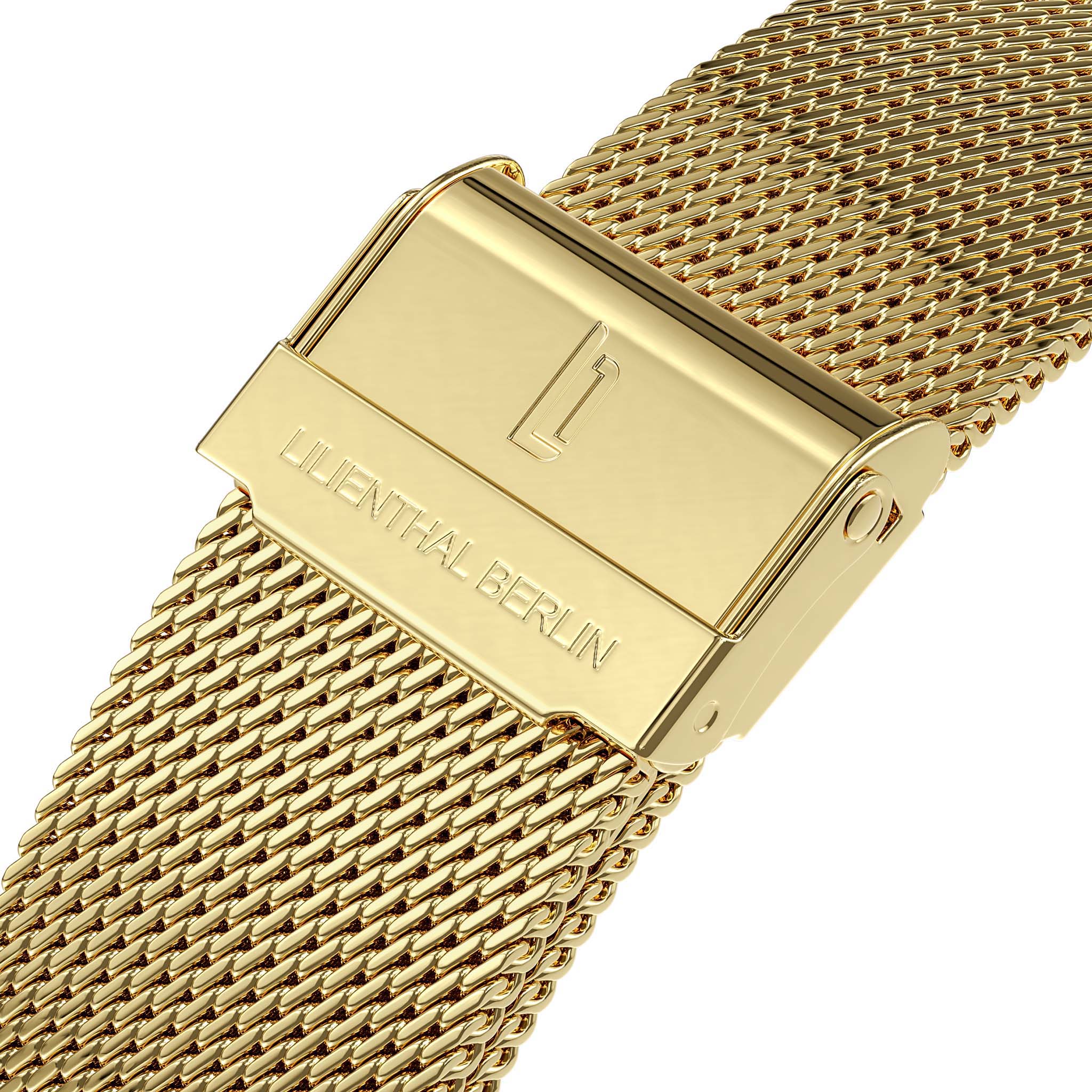lilienthal-berlin-mesh-armband-gold-polished image 2