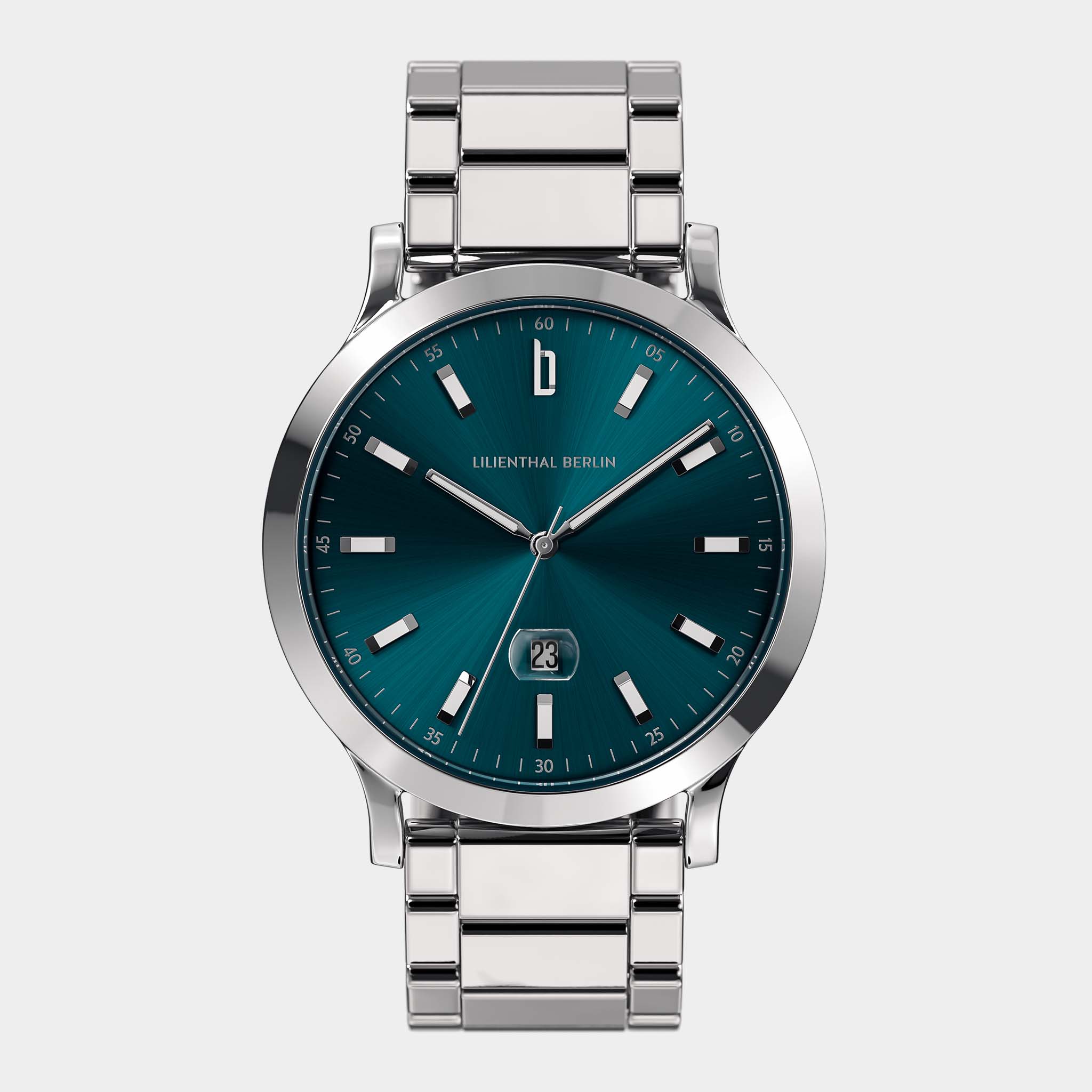 lilienthal-berlin-huxley-ii-oceanic-teal-unisex-uhr-40-mm image 1