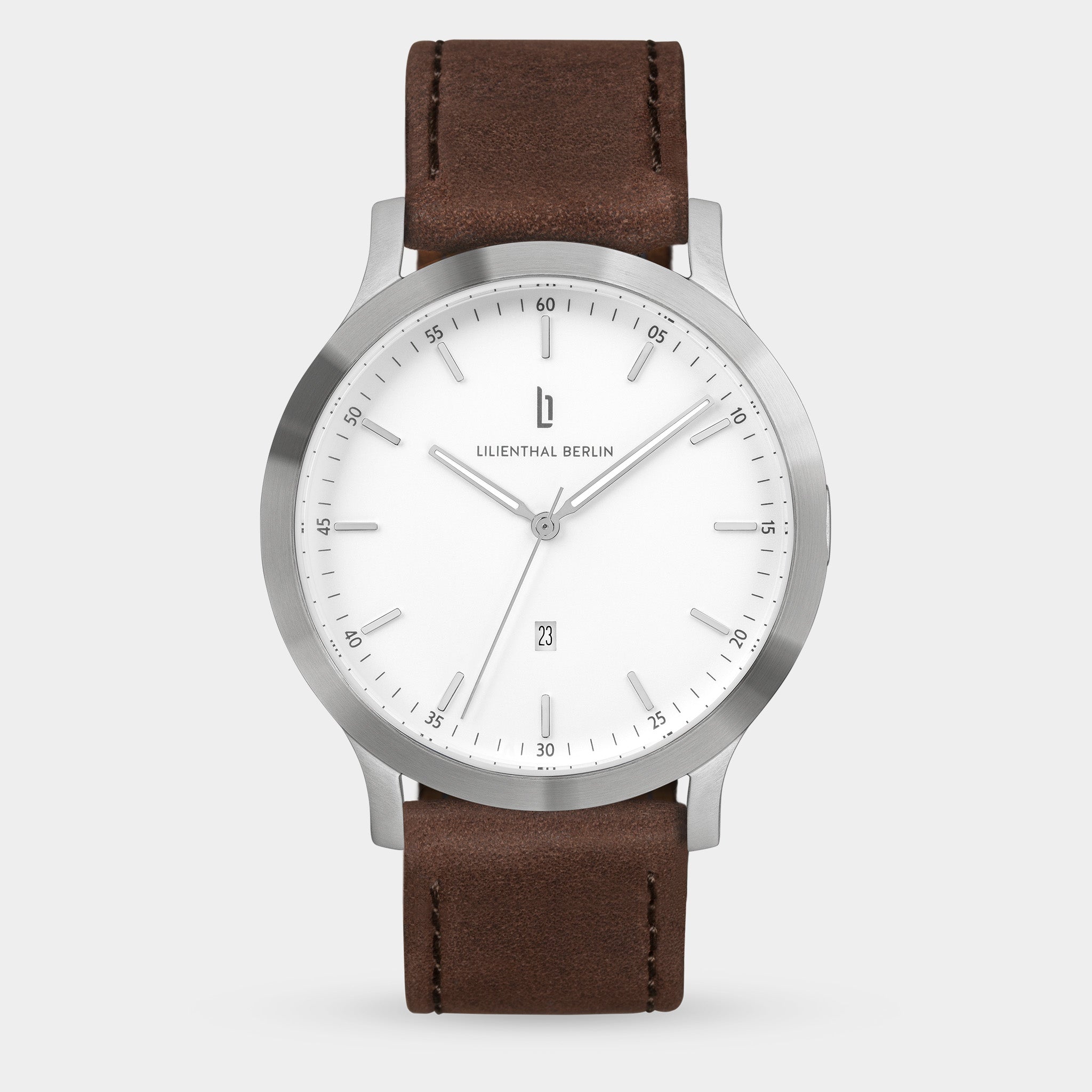 lilienthal-berlin-huxley-silver-white-armbanduhr-40-mm image 1