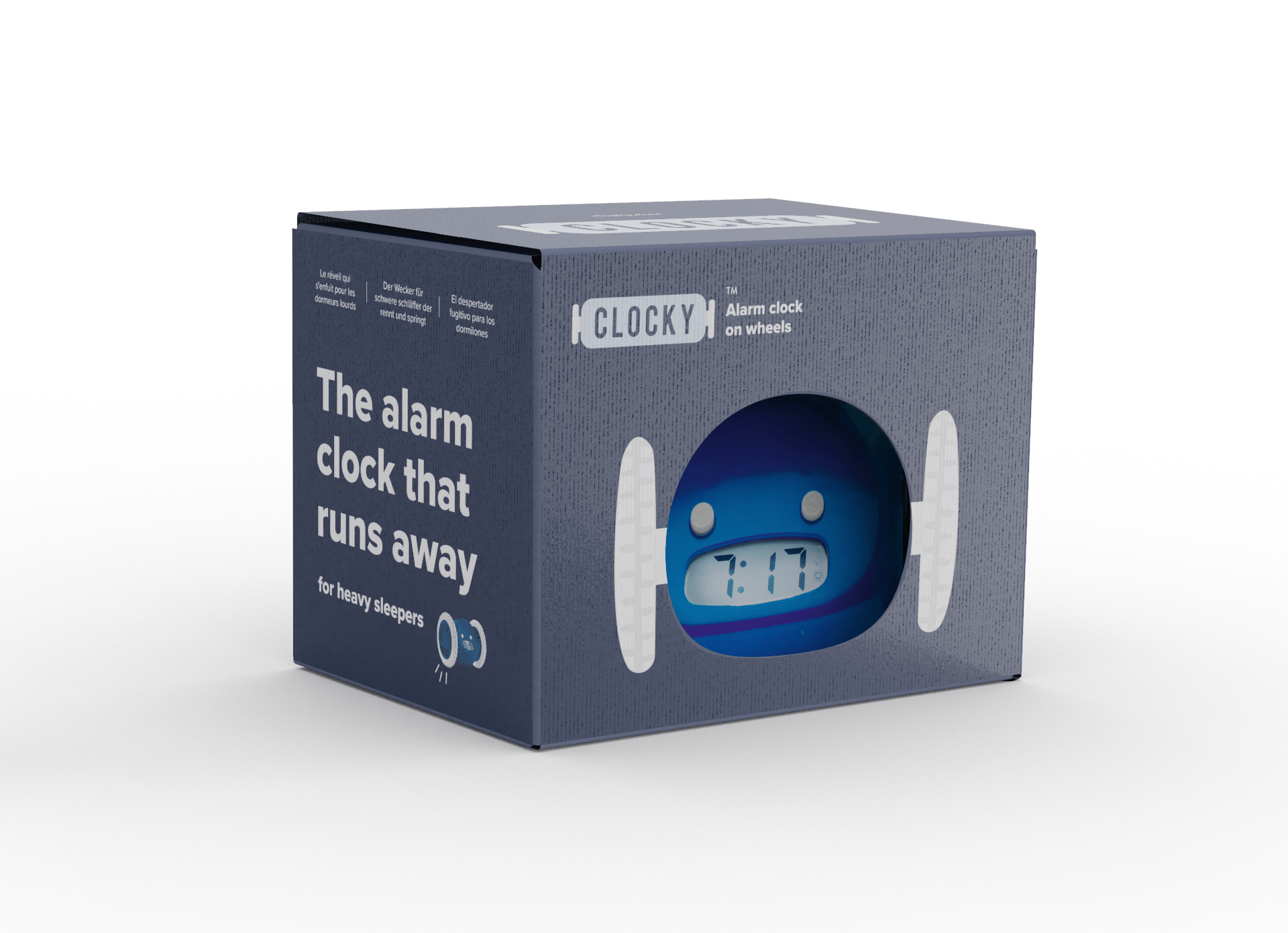 nextime-clocky-navy-wecker-auf-r-dern-mit-lautem-alarm image 6