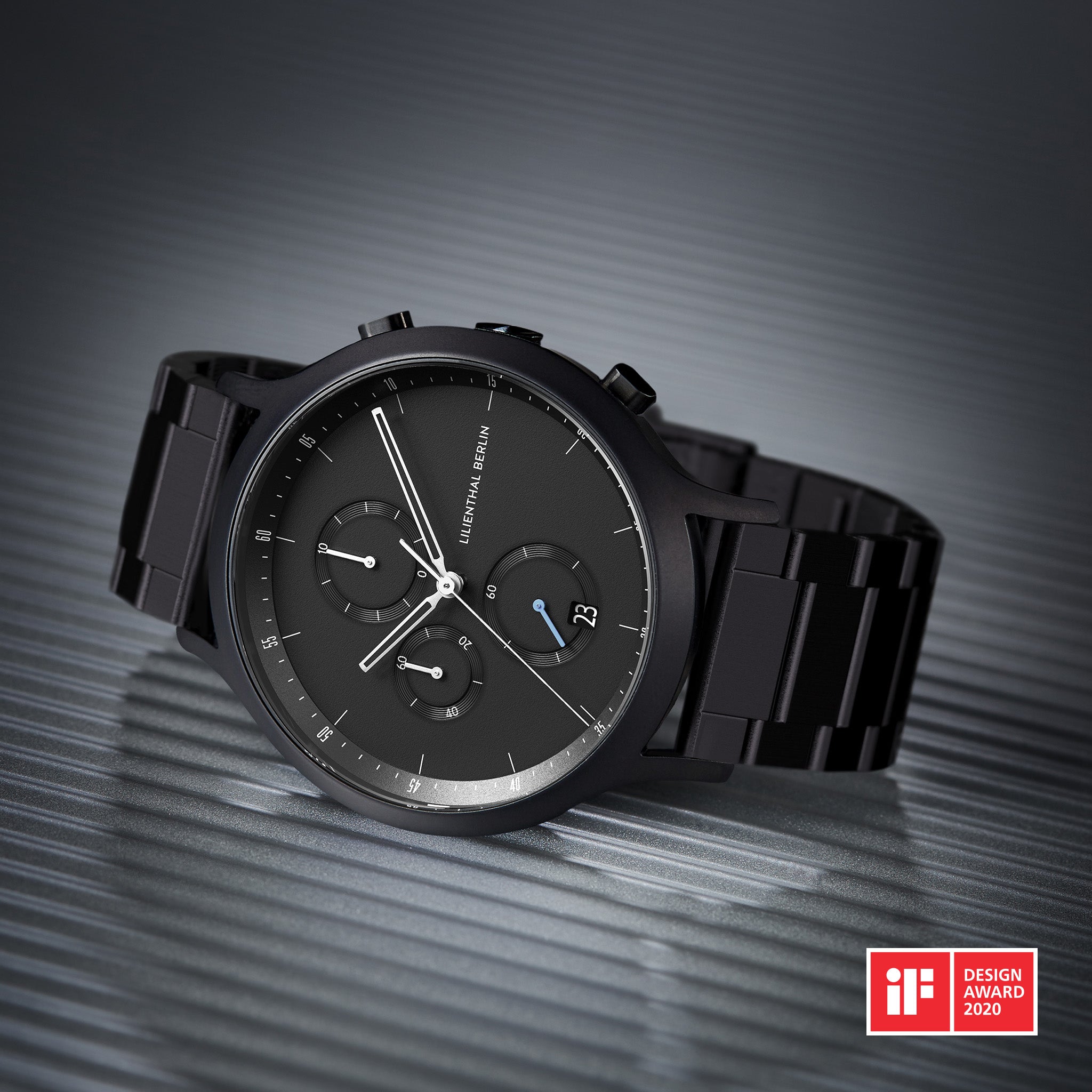 lilienthal-berlin-chronograph-all-black-3 image 3