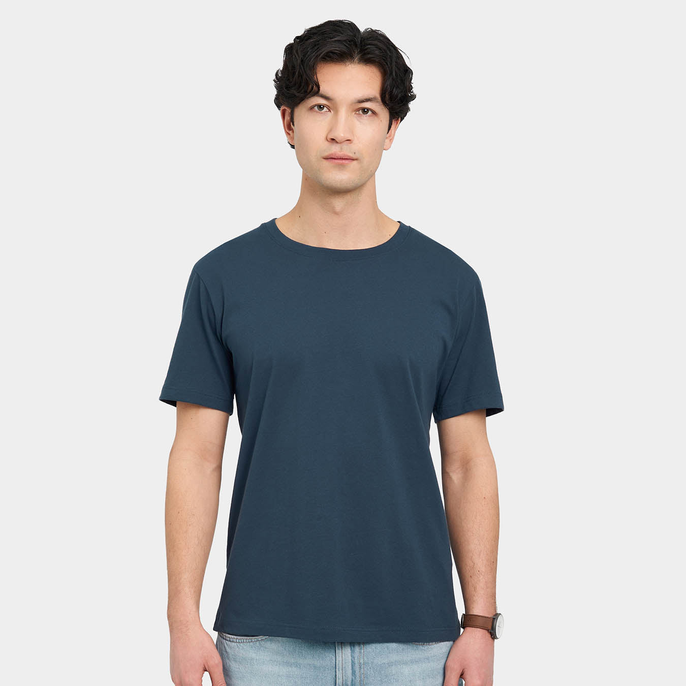 lilienthal-berlin-circular-t-shirt-navy-bio-baumwolle image 1