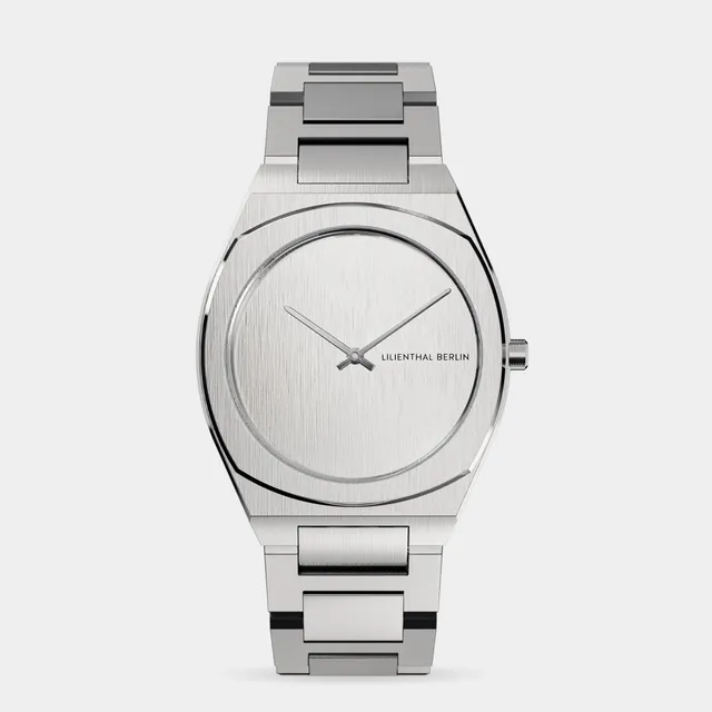 lilienthal-berlin-nuvora-mono-silver-34-mm-armbanduhr image 1